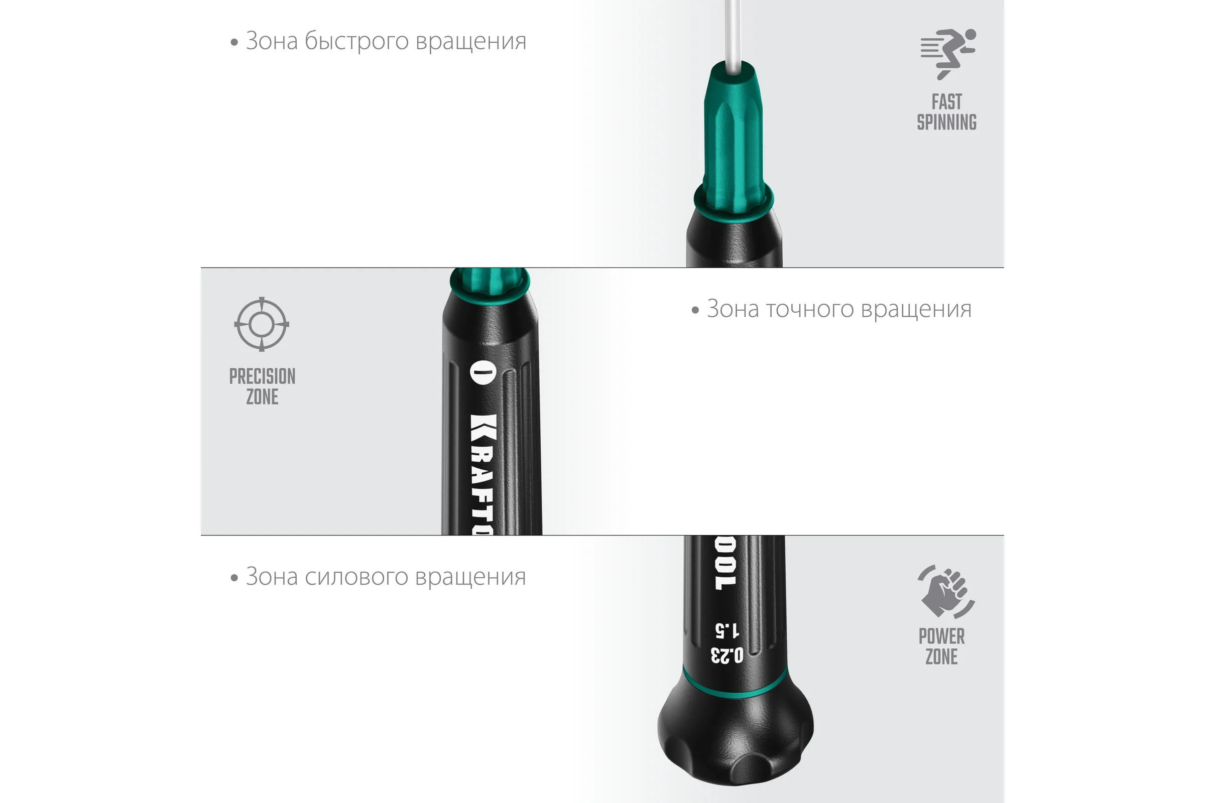 Набор отверток для точных работ 12 шт., KRAFTOOL Precision 12 25689