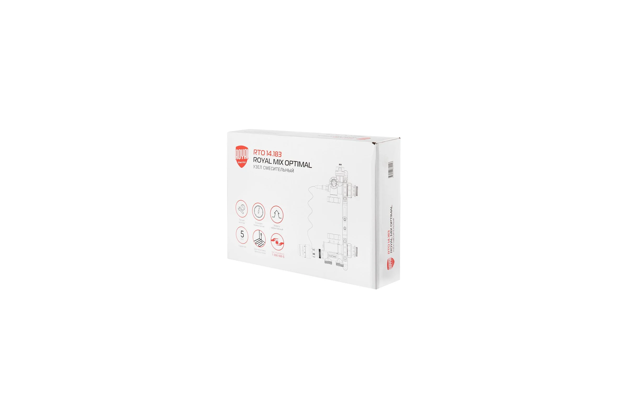 Узел смесительный ROYAL THERMO RoyalMix optimal без насоса 1 НС-1630505