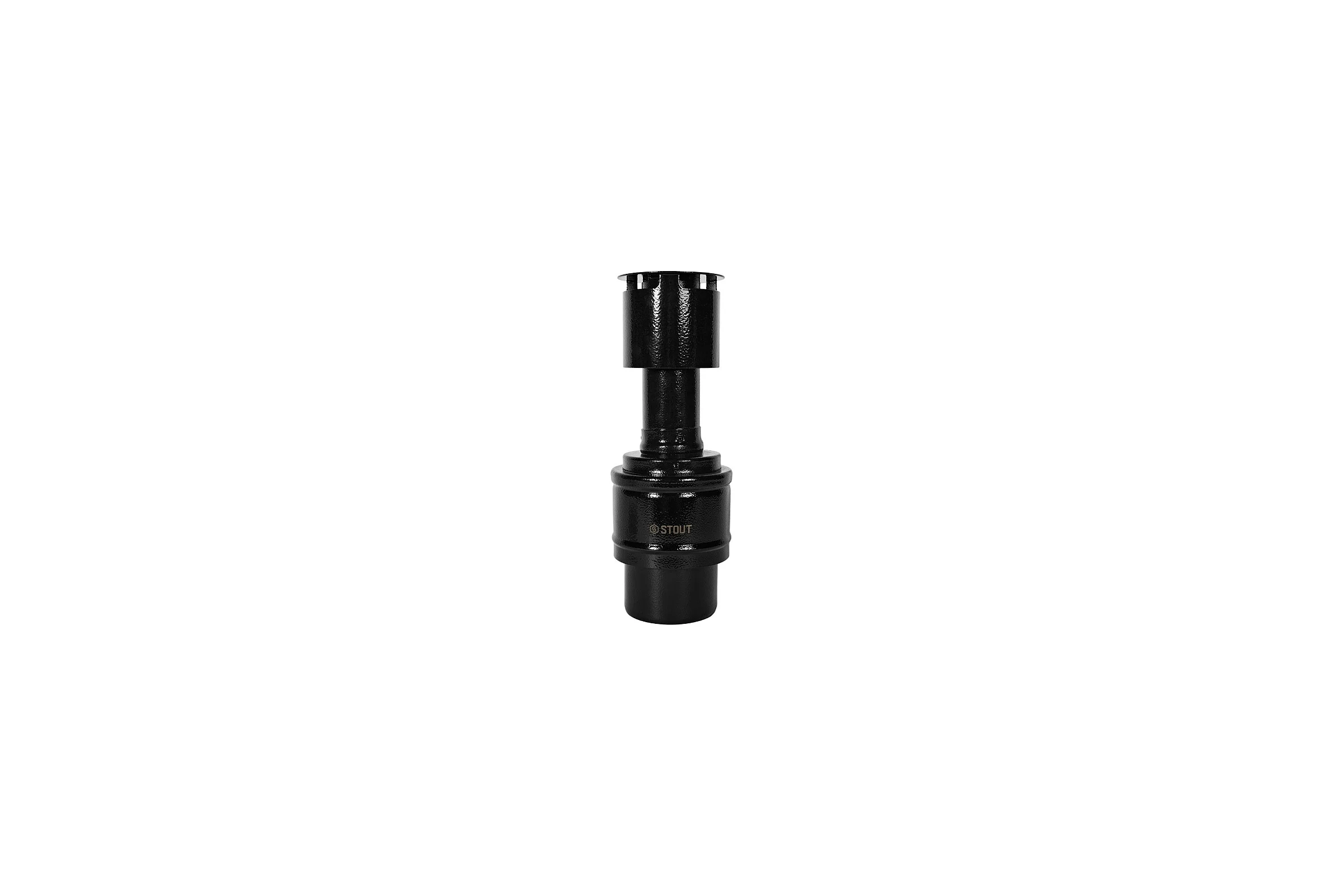 Оголовок вертикальный с ветрозащитой STOUT SCR-6010-800012 традиц. коакс. D PEE9H4MM72R50L