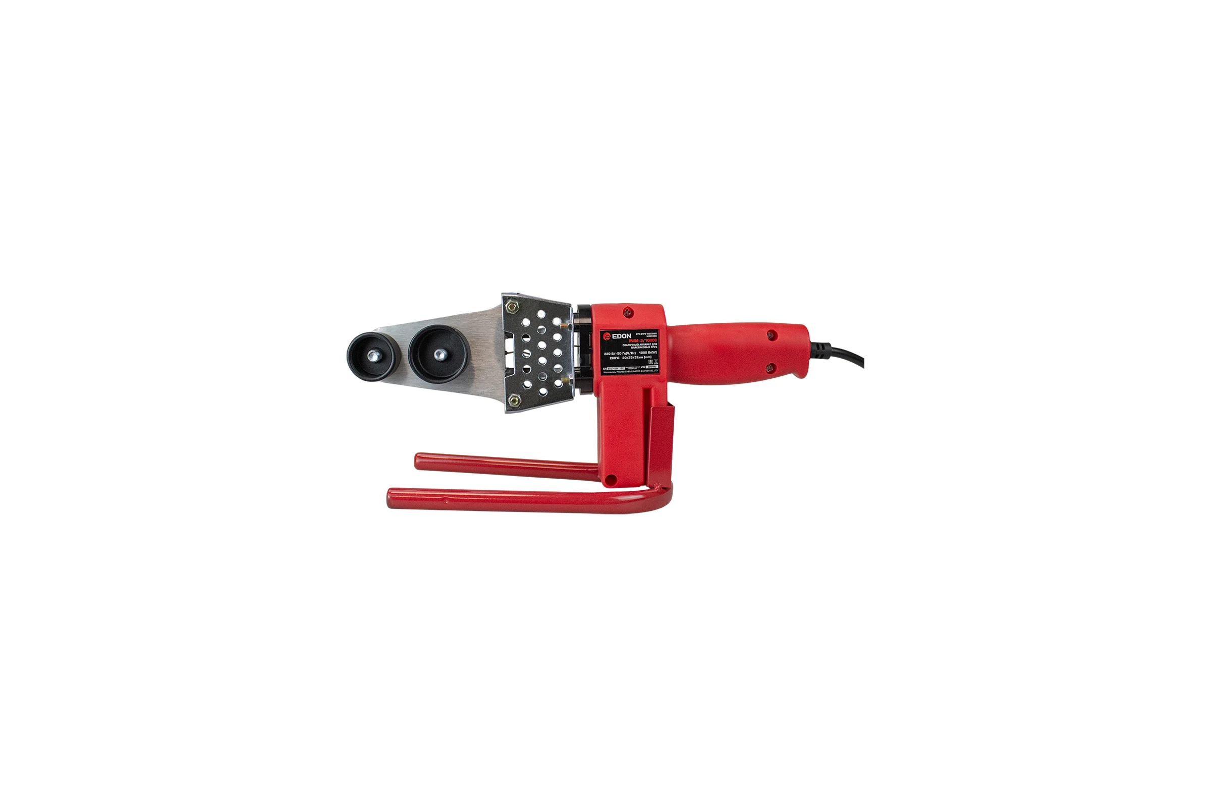 Аппарат сварочный для пластиковых труб EDON PWM-3/1000C (1000Вт; 260С; 20/25/32) 40586