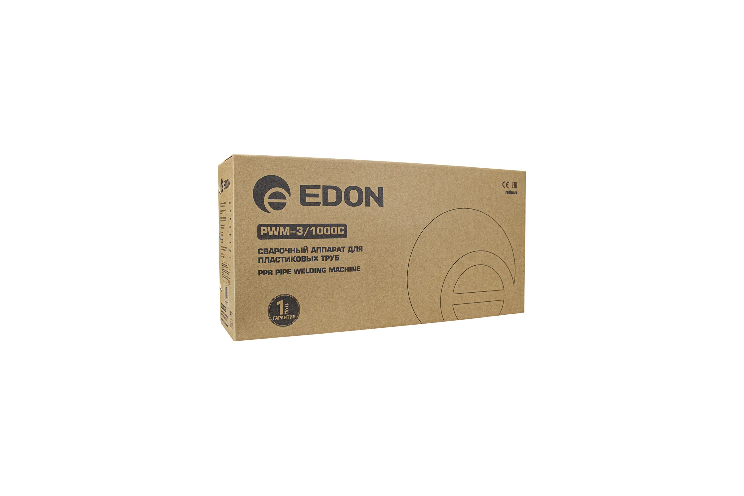 Аппарат сварочный для пластиковых труб EDON PWM-3/1000C (1000Вт; 260С; 20/25/32) 40586