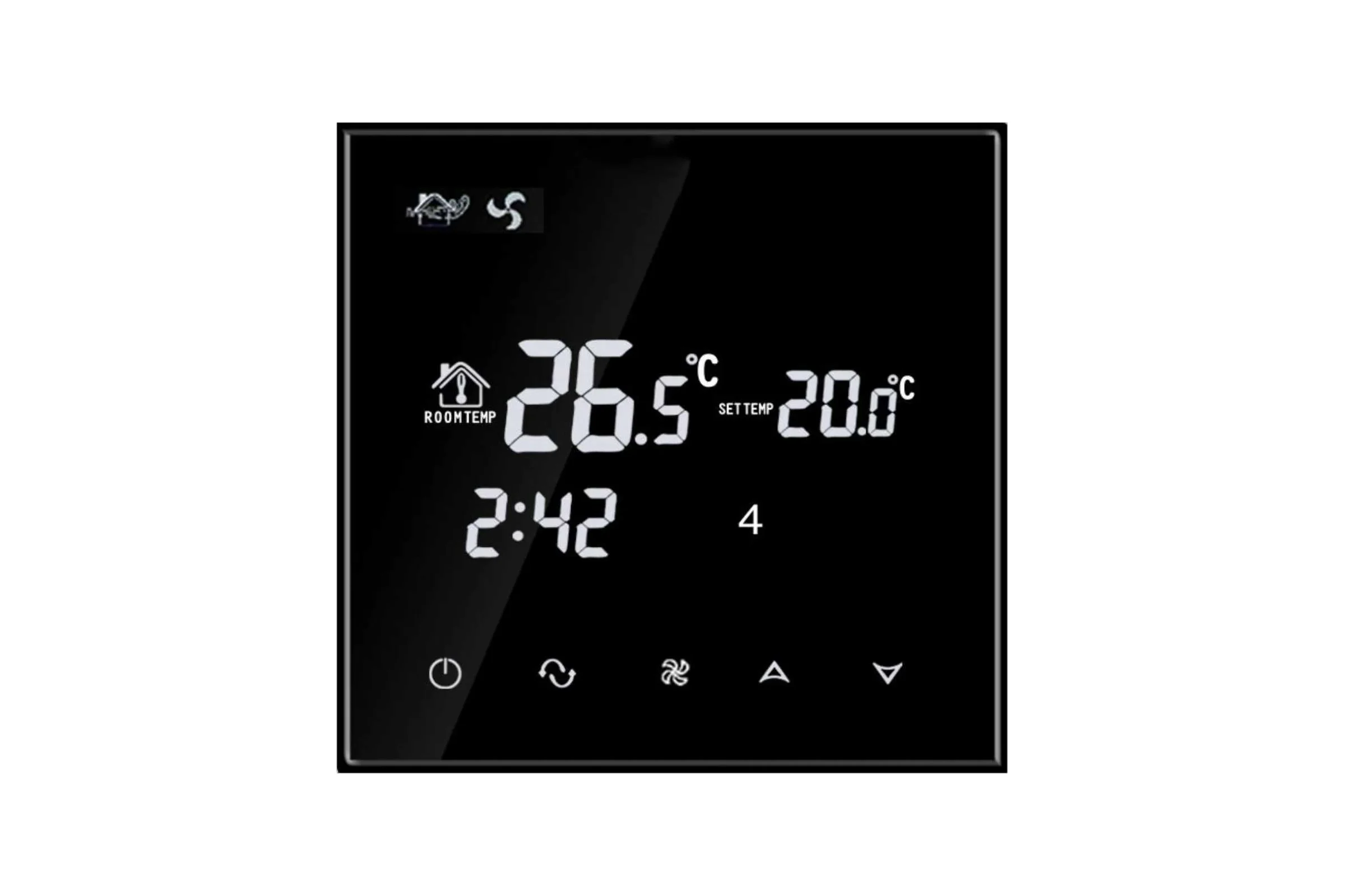 Термостат электронный для 2-трубного фанкойла KRAFTAIR TGT70WIFI-AC2