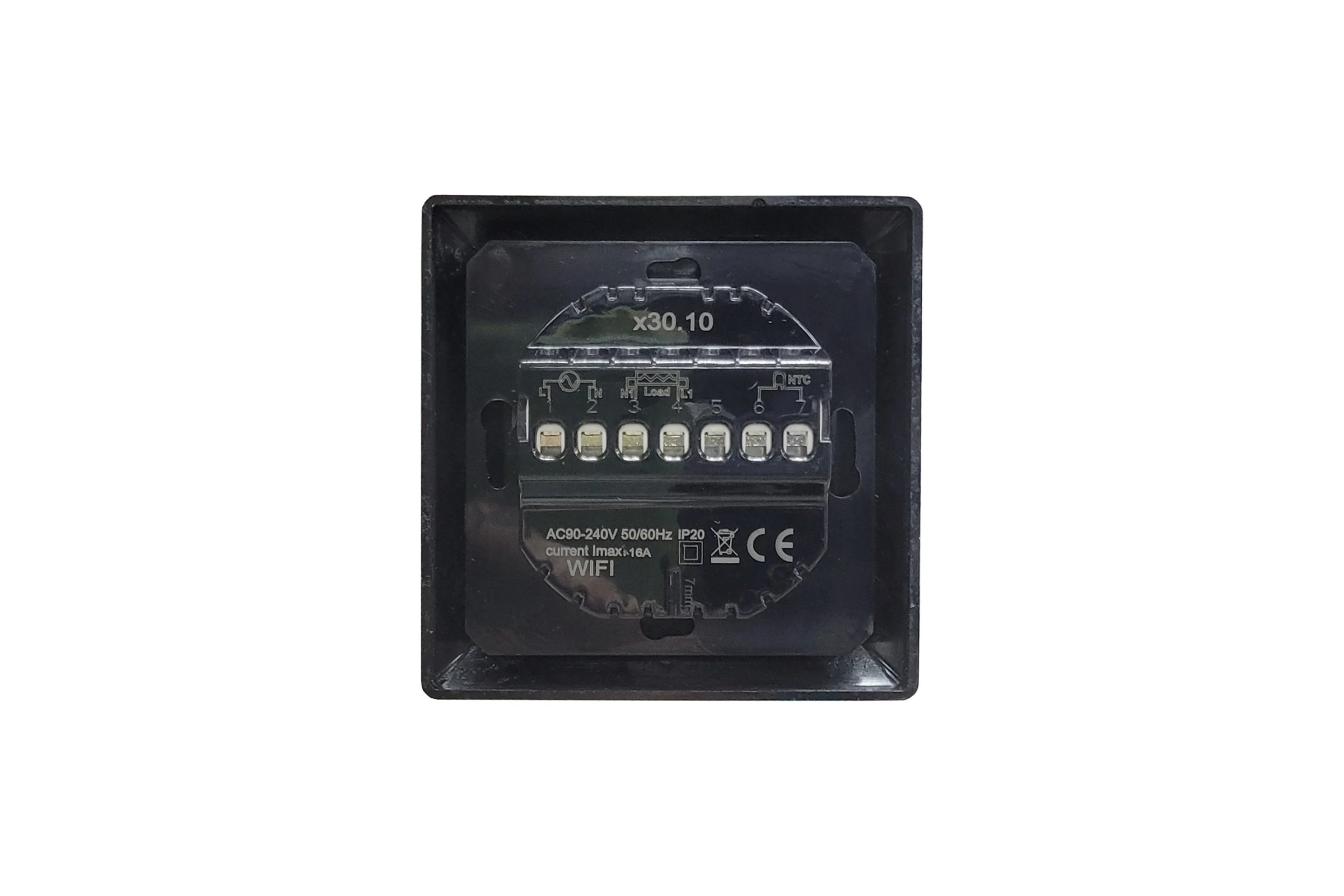 Терморегулятор Истэк X 30.10 WIFI черный X30.10 black