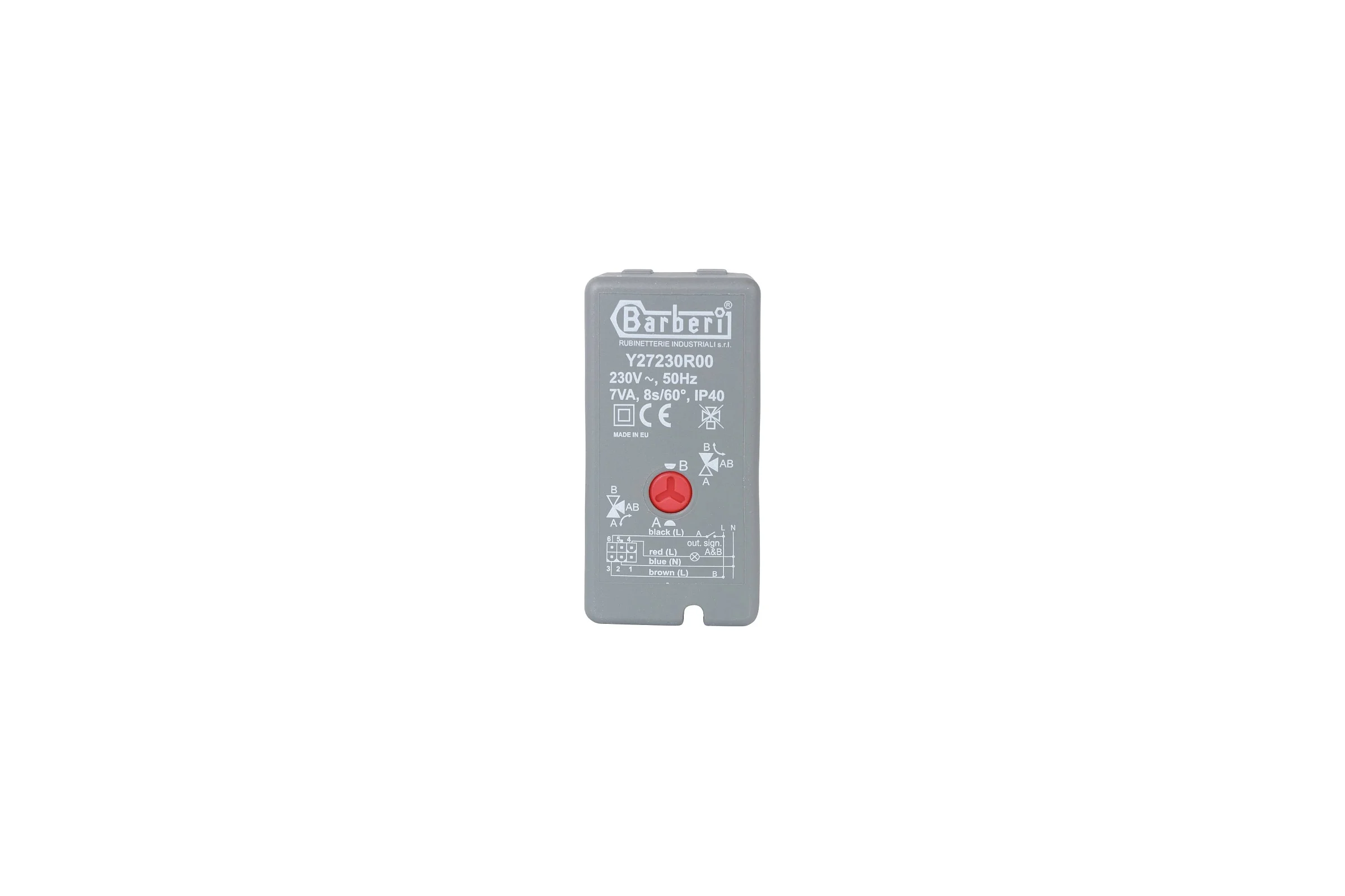 Сервопривод для 3-ходовых зональных клапанов STOUT SVM-0171-230008 230V RG0091NU9H0444
