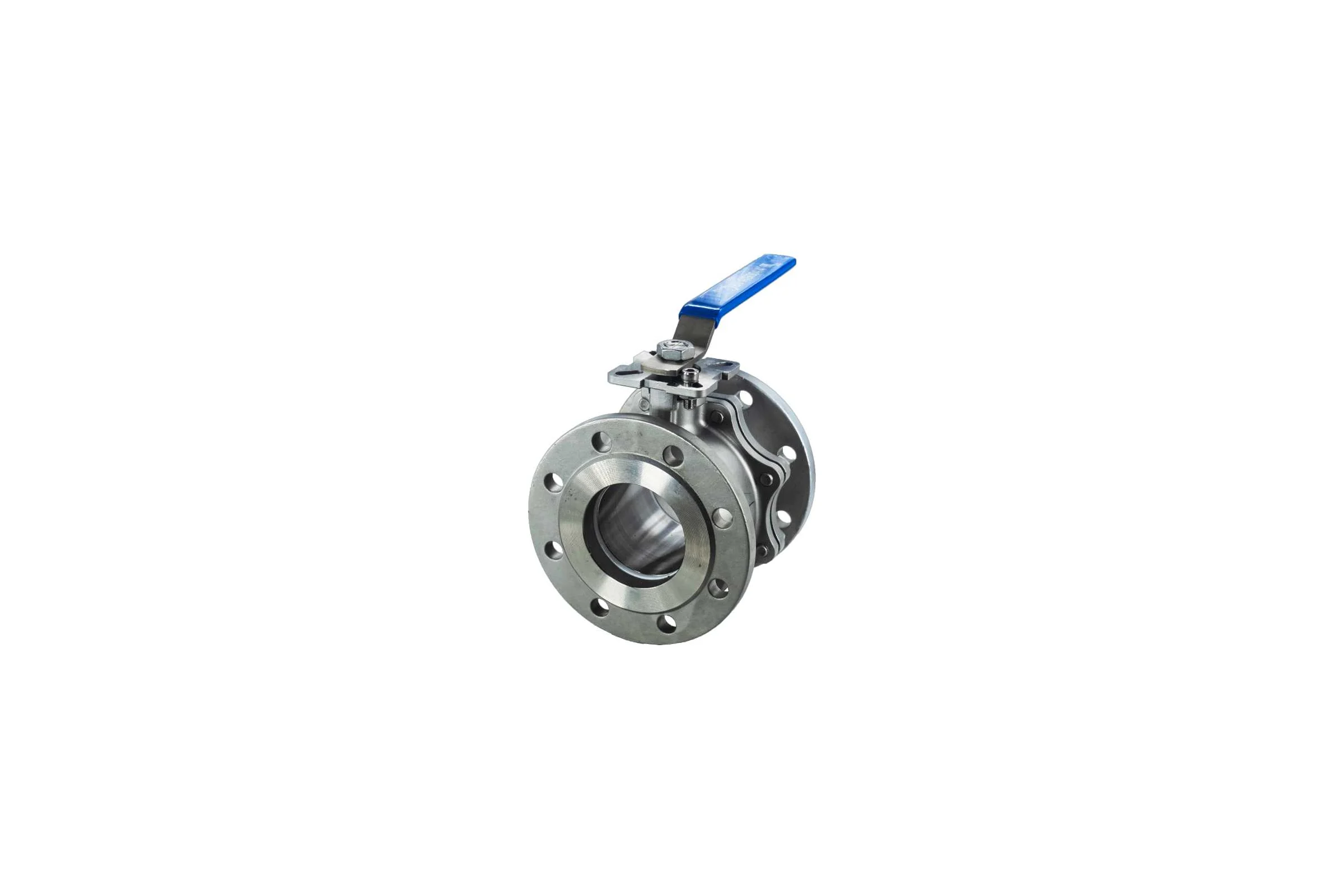 Кран шаровый NEWKEY фланцевый под привод нержавеющий (2PC), AISI304 DN 125 (5), (CF8), PN16 NK-BFtp(2PC)125/4