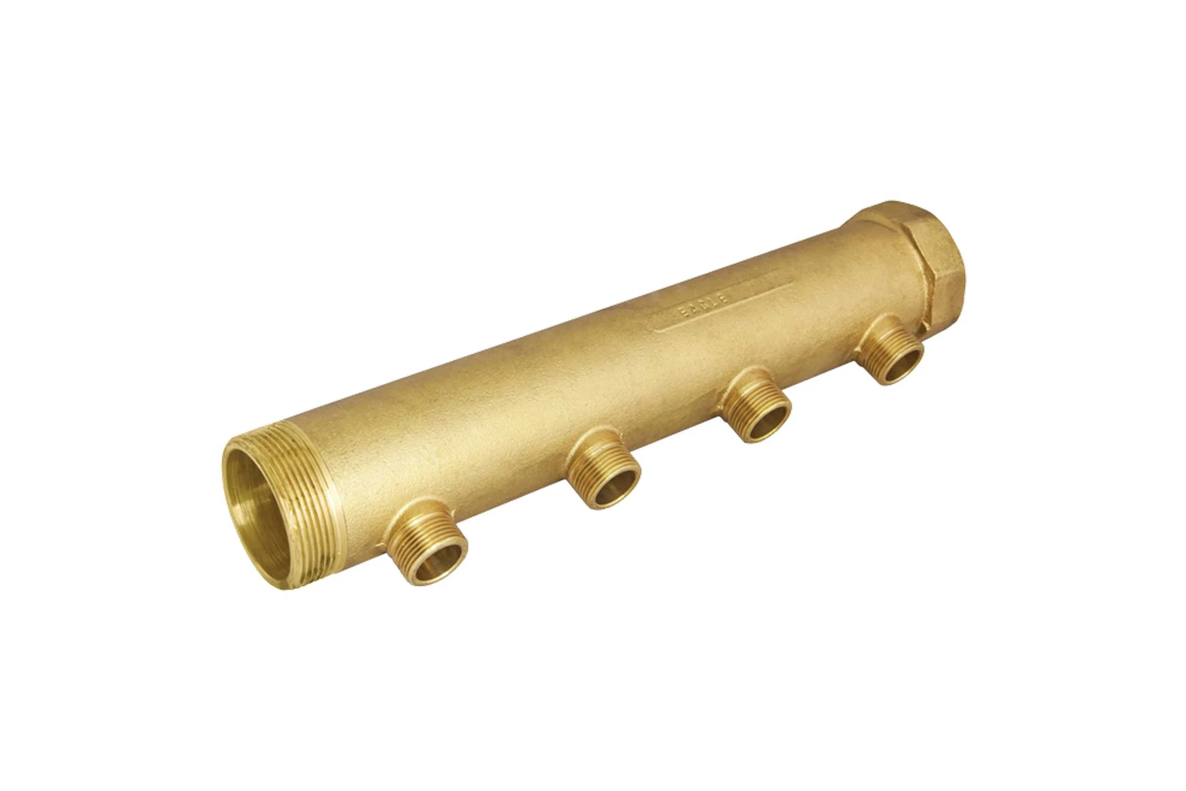 Коллектор магистральный с наружной резьбой 2"-Т4-3/4", L=80 mm BYR PEX 2984В