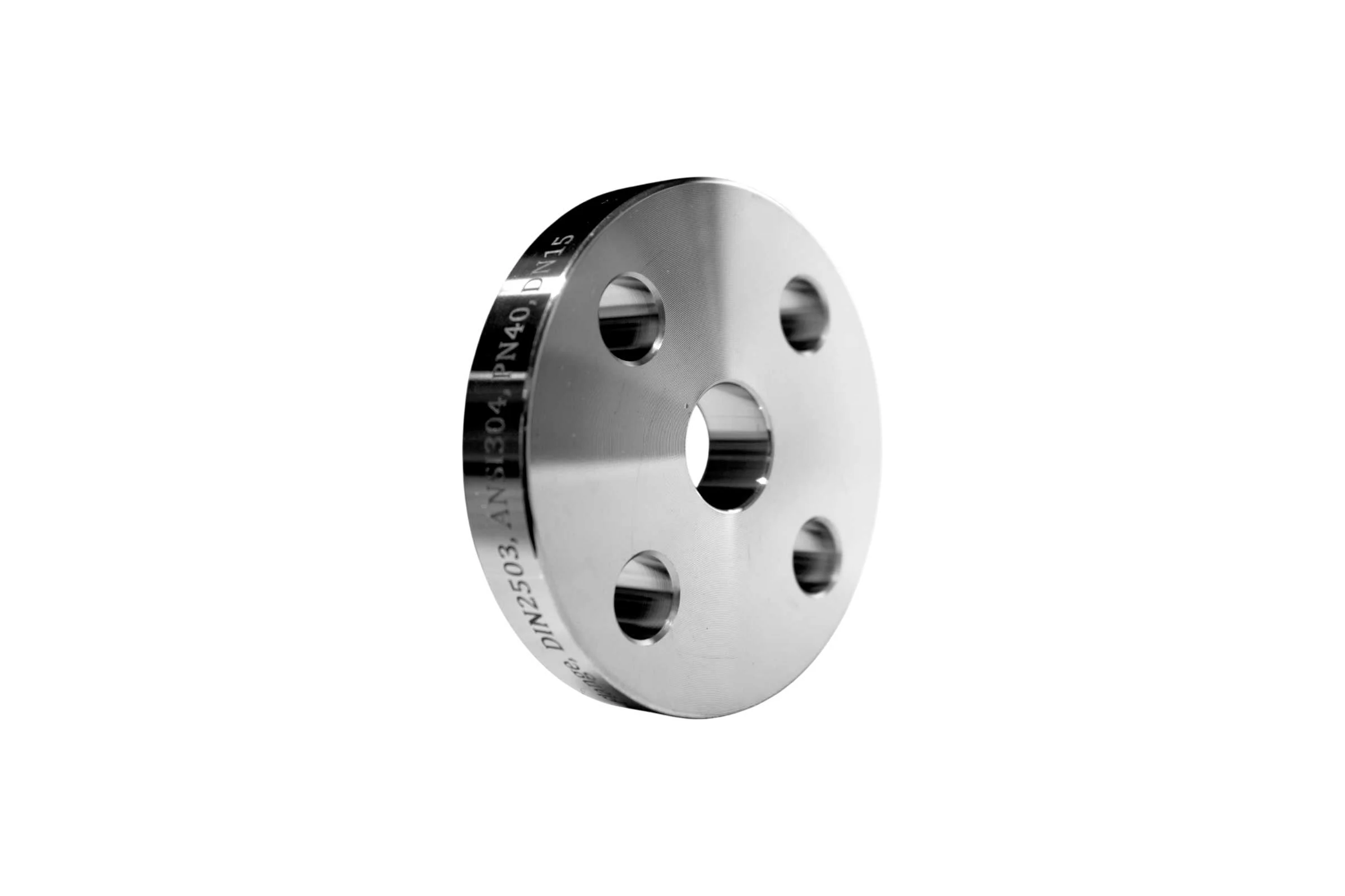 Фланец плоский NEWKEY DIN2503 нержавеющий, AISI304 DN15 (1/2), (CF8), РN40 NK-FDh15/4