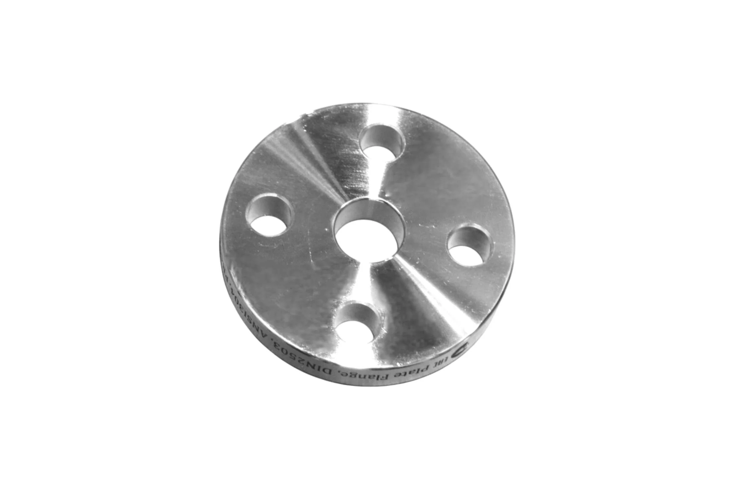 Фланец плоский NEWKEY DIN2503 нержавеющий, AISI304 DN15 (1/2), (CF8), РN40 NK-FDh15/4