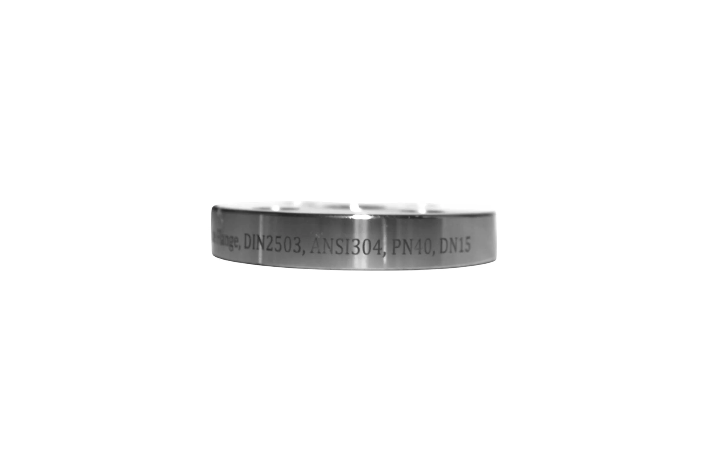 Фланец плоский NEWKEY DIN2503 нержавеющий, AISI304 DN15 (1/2), (CF8), РN40 NK-FDh15/4