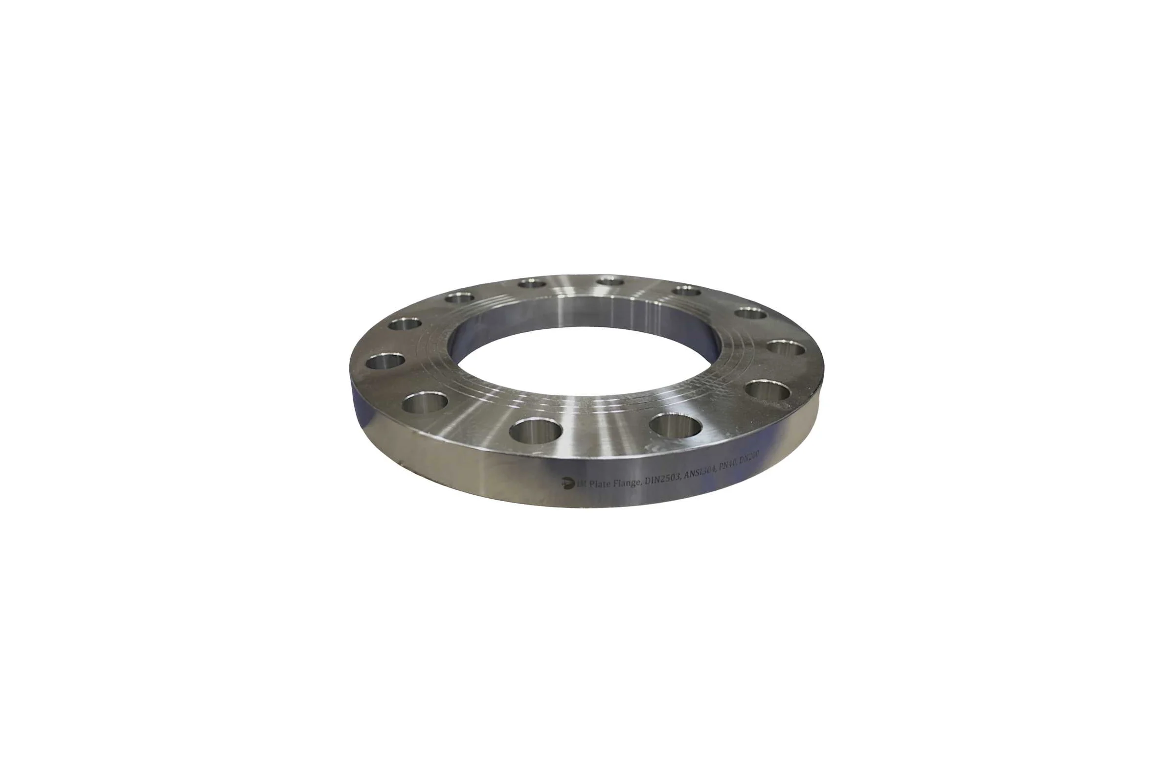 Фланец плоский NEWKEY DIN2503 нержавеющий, AISI304 DN 200 (8 ), (CF8), РN40 NK-FDh200/4