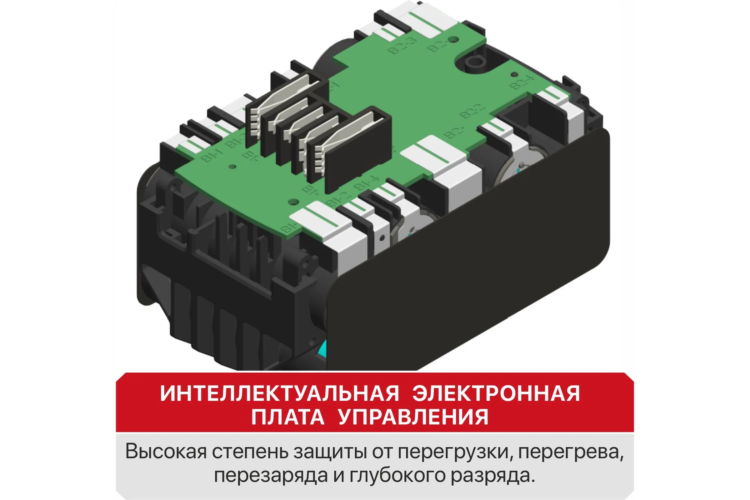 Аккумулятор OnePower   (20В, 5Ач, Li-Ion, индикация заряда, плата, 5контактов), P.I.T. PH20-5.0