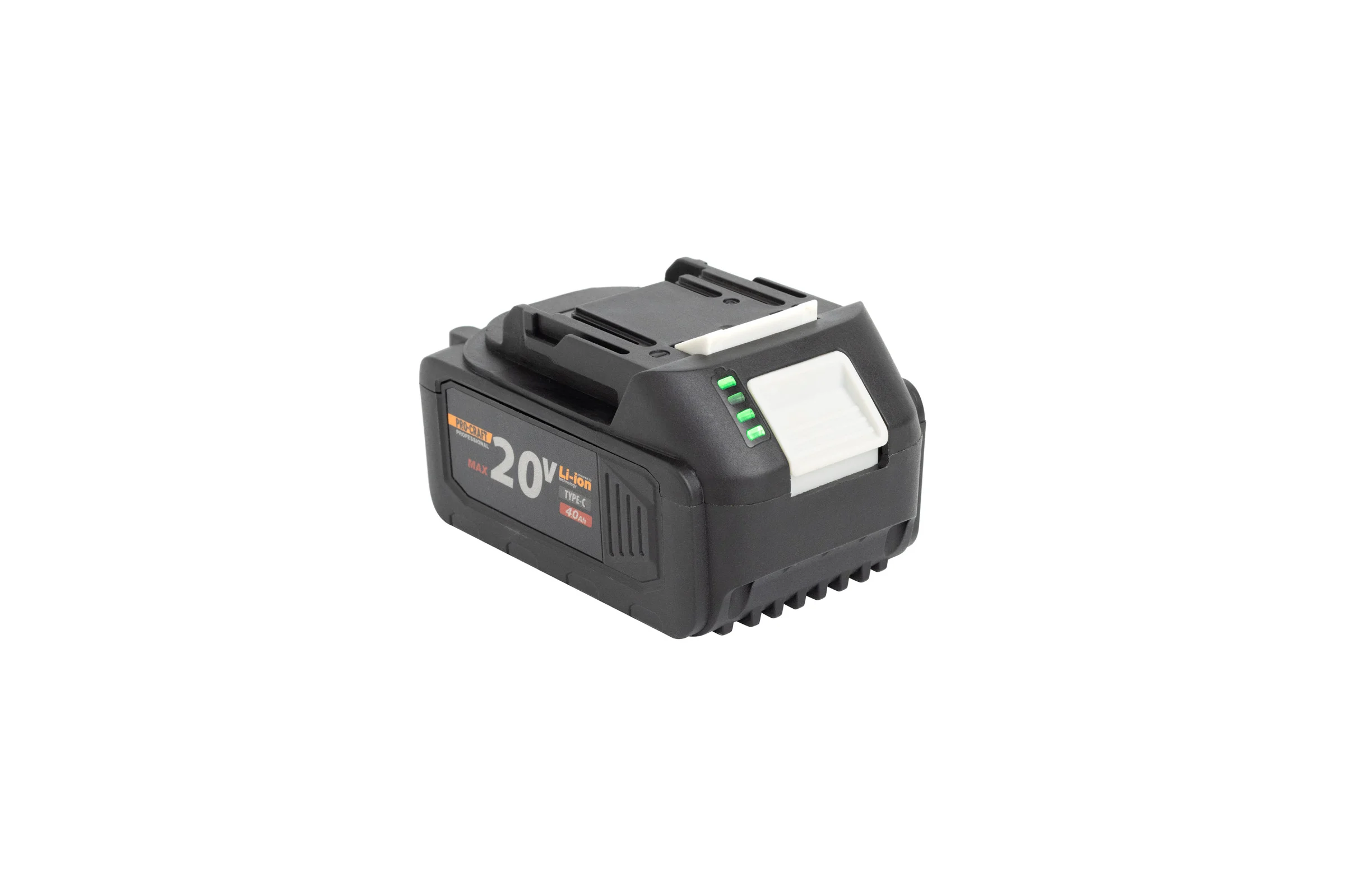 Батарея аккумуляторная   Li-Ion 20В 4Ач, type-c PROCRAFT BAT20/4C