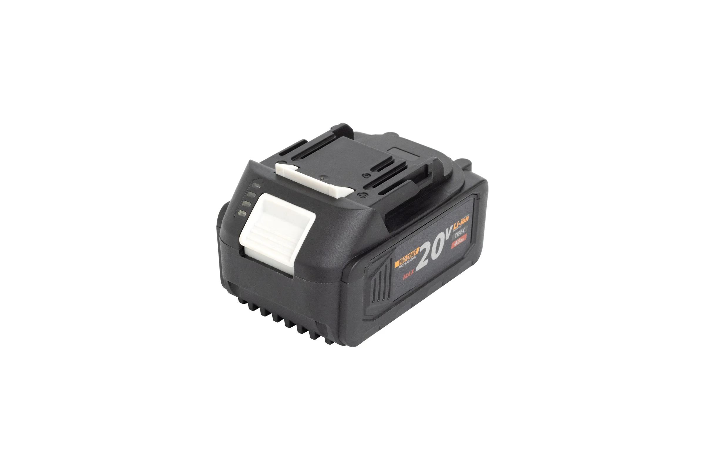 Батарея аккумуляторная   Li-Ion 20В 4Ач, type-c PROCRAFT BAT20/4C