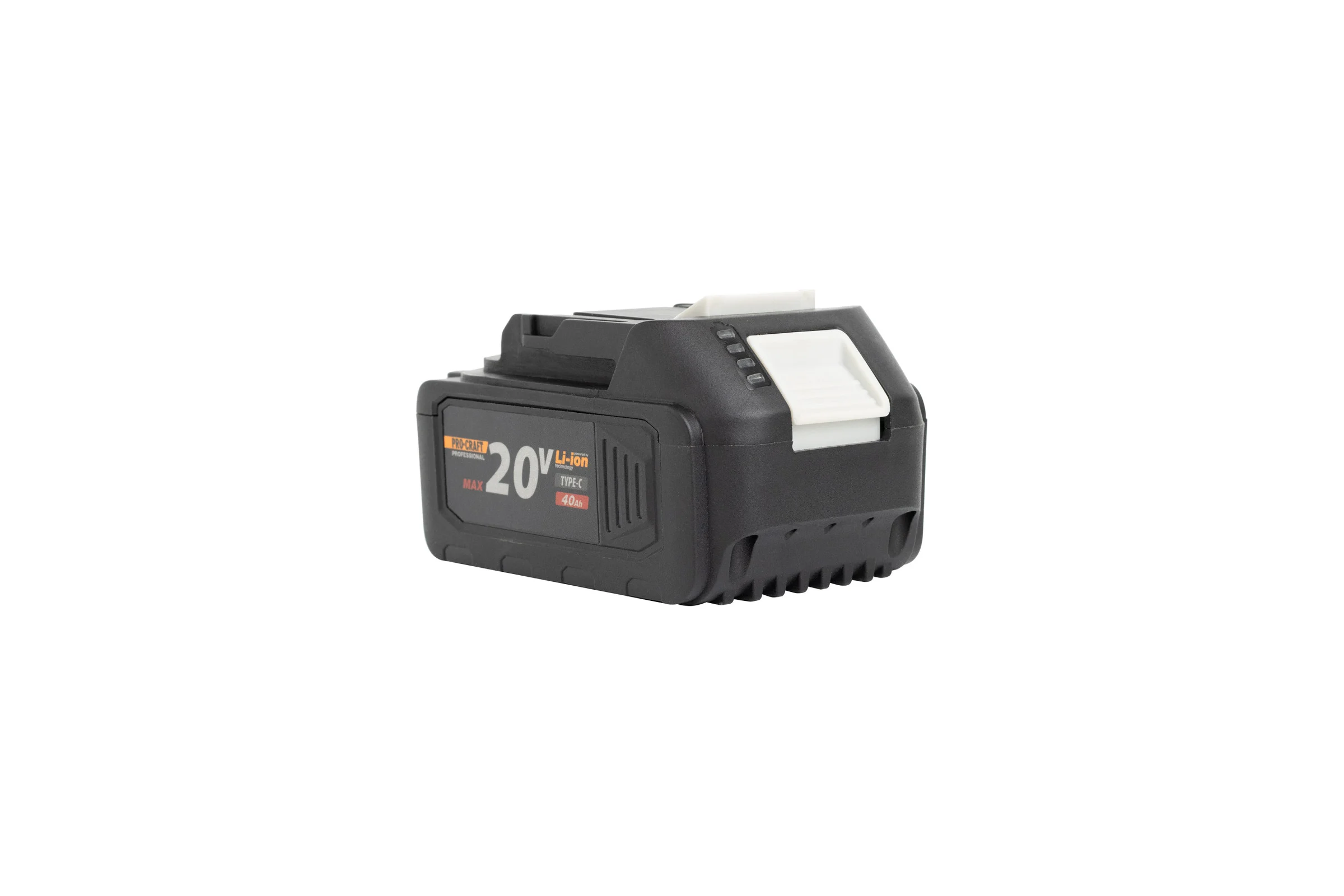 Батарея аккумуляторная   Li-Ion 20В 4Ач, type-c PROCRAFT BAT20/4C
