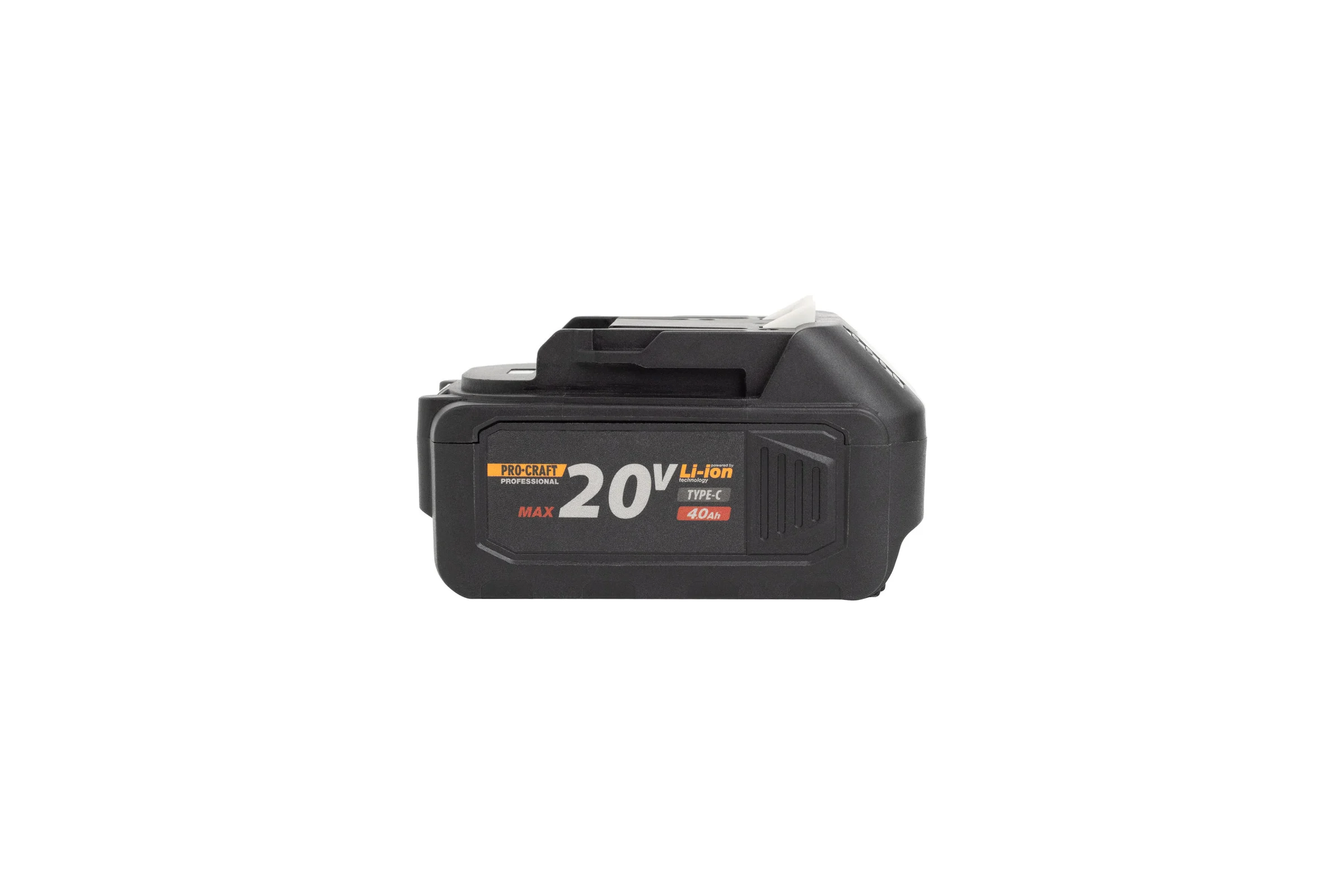 Батарея аккумуляторная   Li-Ion 20В 4Ач, type-c PROCRAFT BAT20/4C