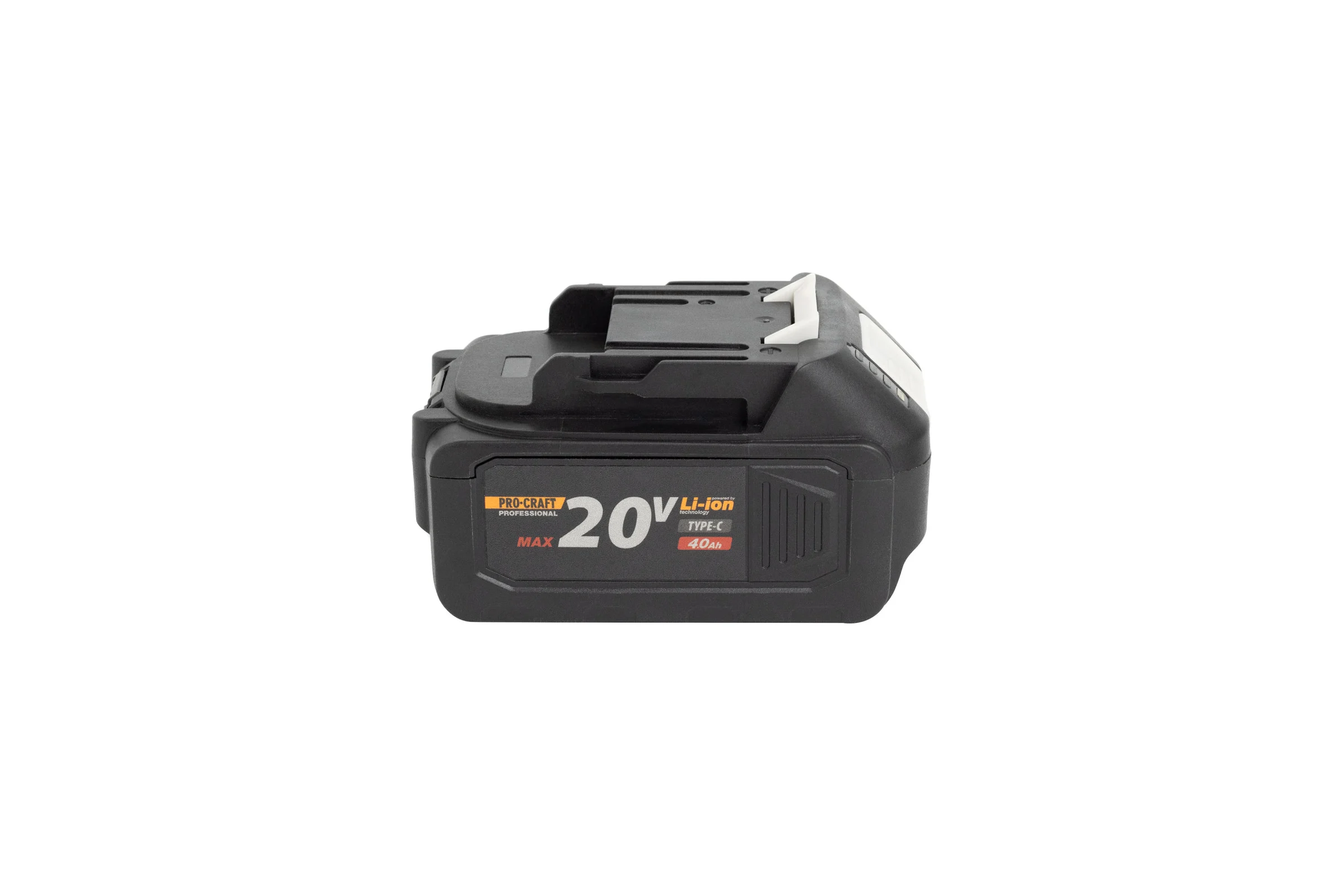 Батарея аккумуляторная   Li-Ion 20В 4Ач, type-c PROCRAFT BAT20/4C