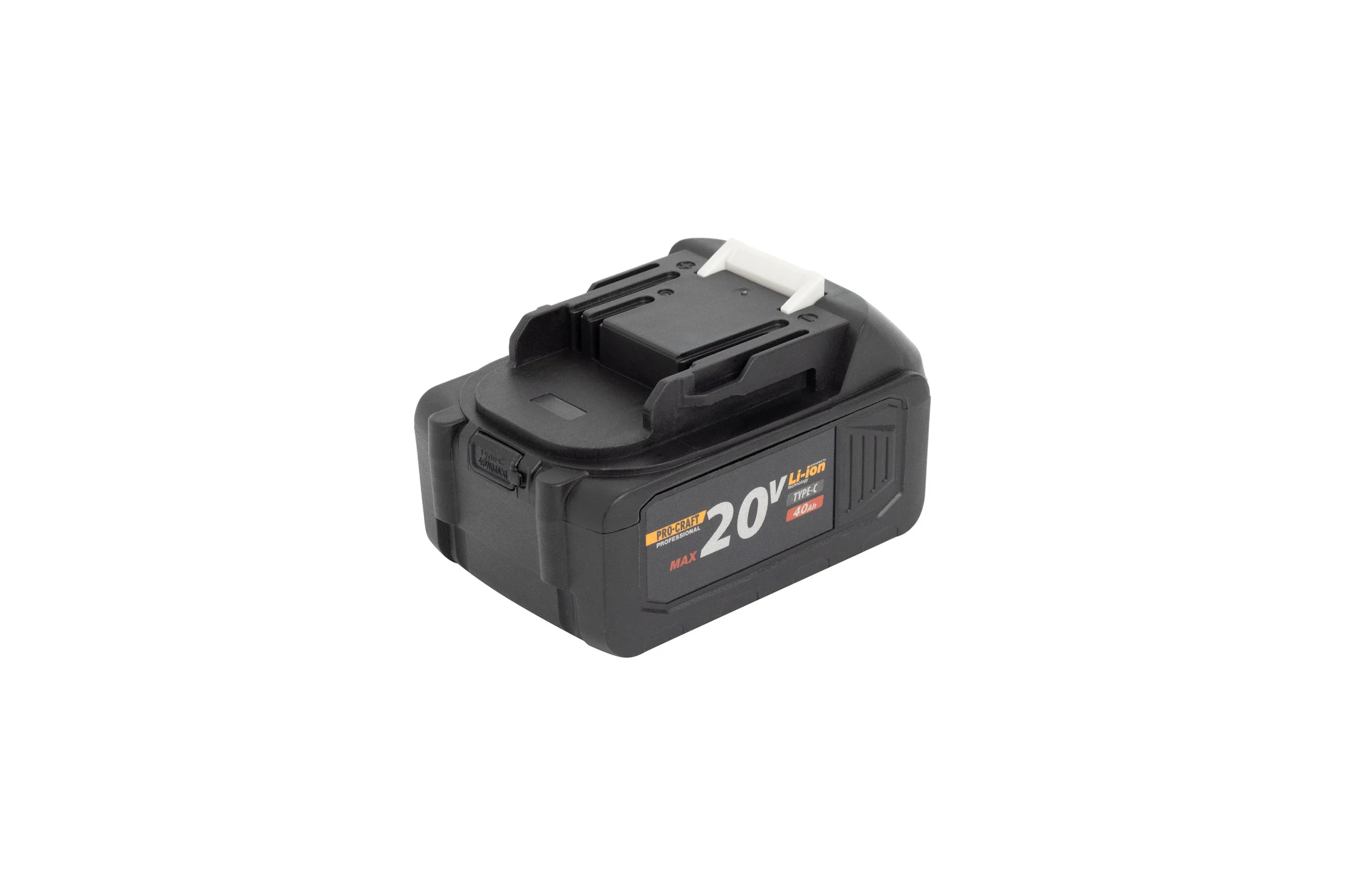 Батарея аккумуляторная   Li-Ion 20В 4Ач, type-c PROCRAFT BAT20/4C