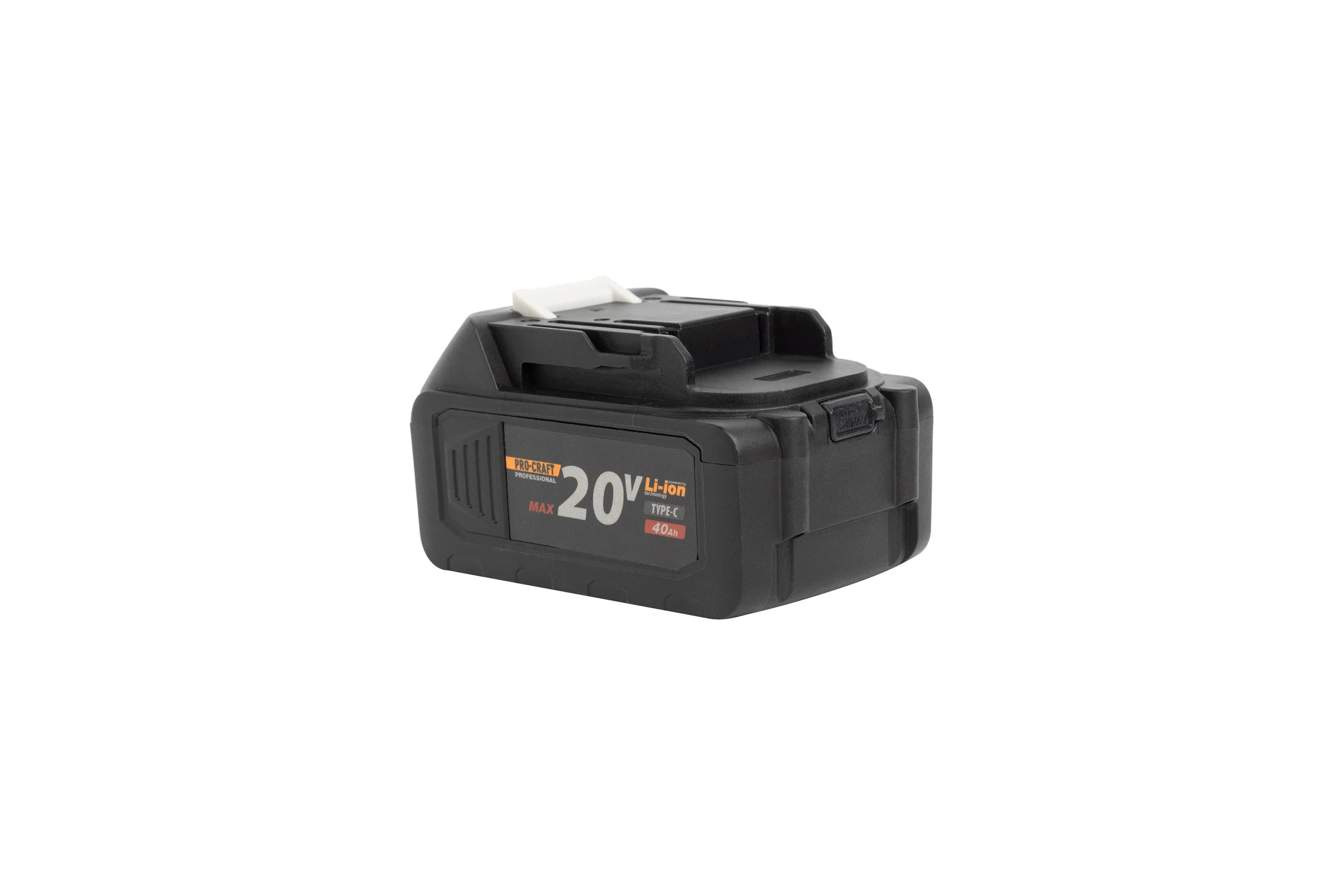 Батарея аккумуляторная   Li-Ion 20В 4Ач, type-c PROCRAFT BAT20/4C