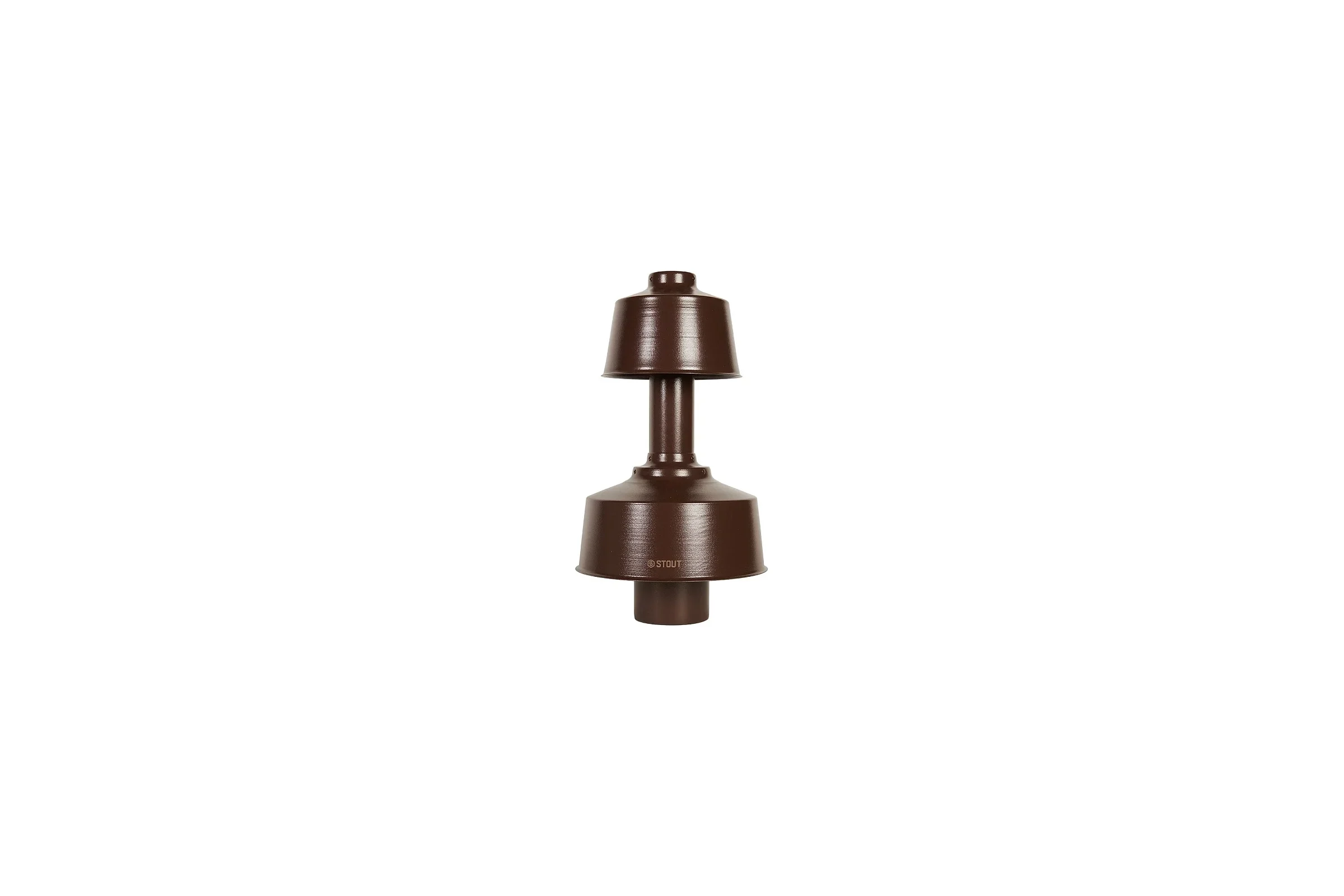 Оголовок вертикальный с ветрозащитой STOUT SCR-8125-800022 традиционный, коаксиальный PEE9H4MMB42SNG