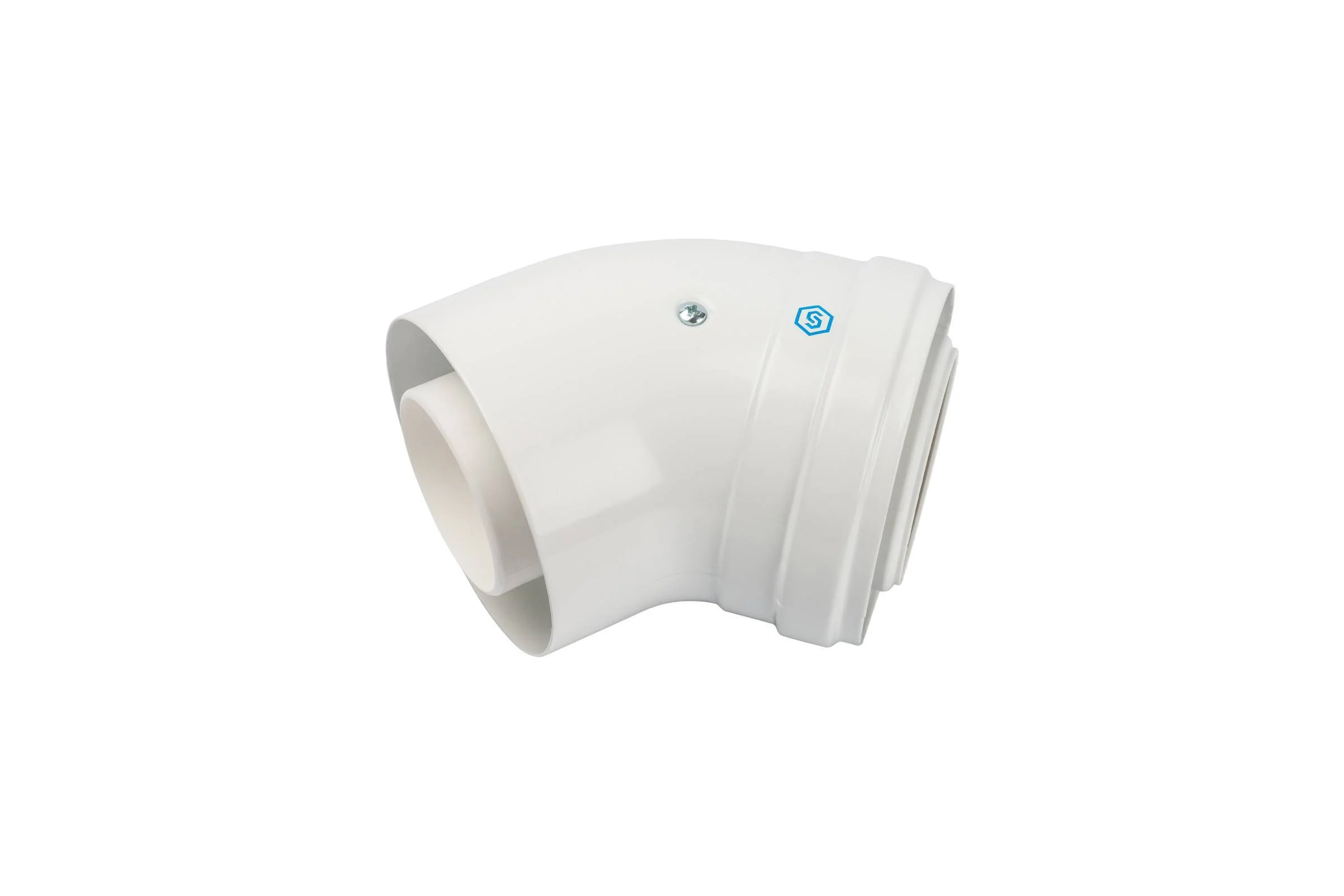 Отвод STOUT SCR-8610-000045 45 конденсационный, коаксиальный, D60(п-м)/100(п-м) PEE9H4MMBF46QP