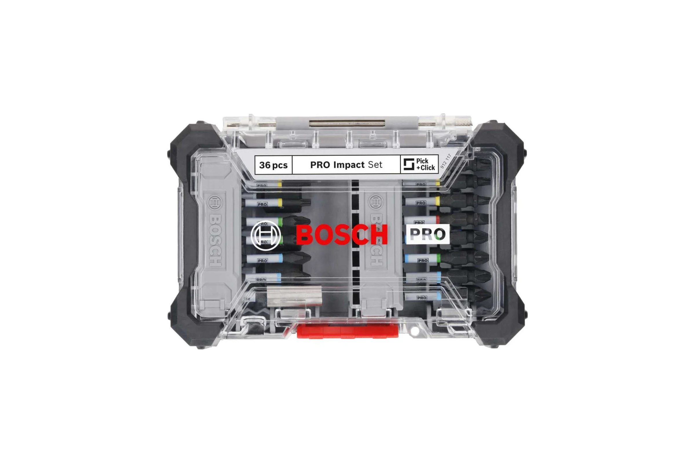 Набор бит-отверток Bosch 36 PRO Impact 36 шт. 200 x 107 мм 2608522517