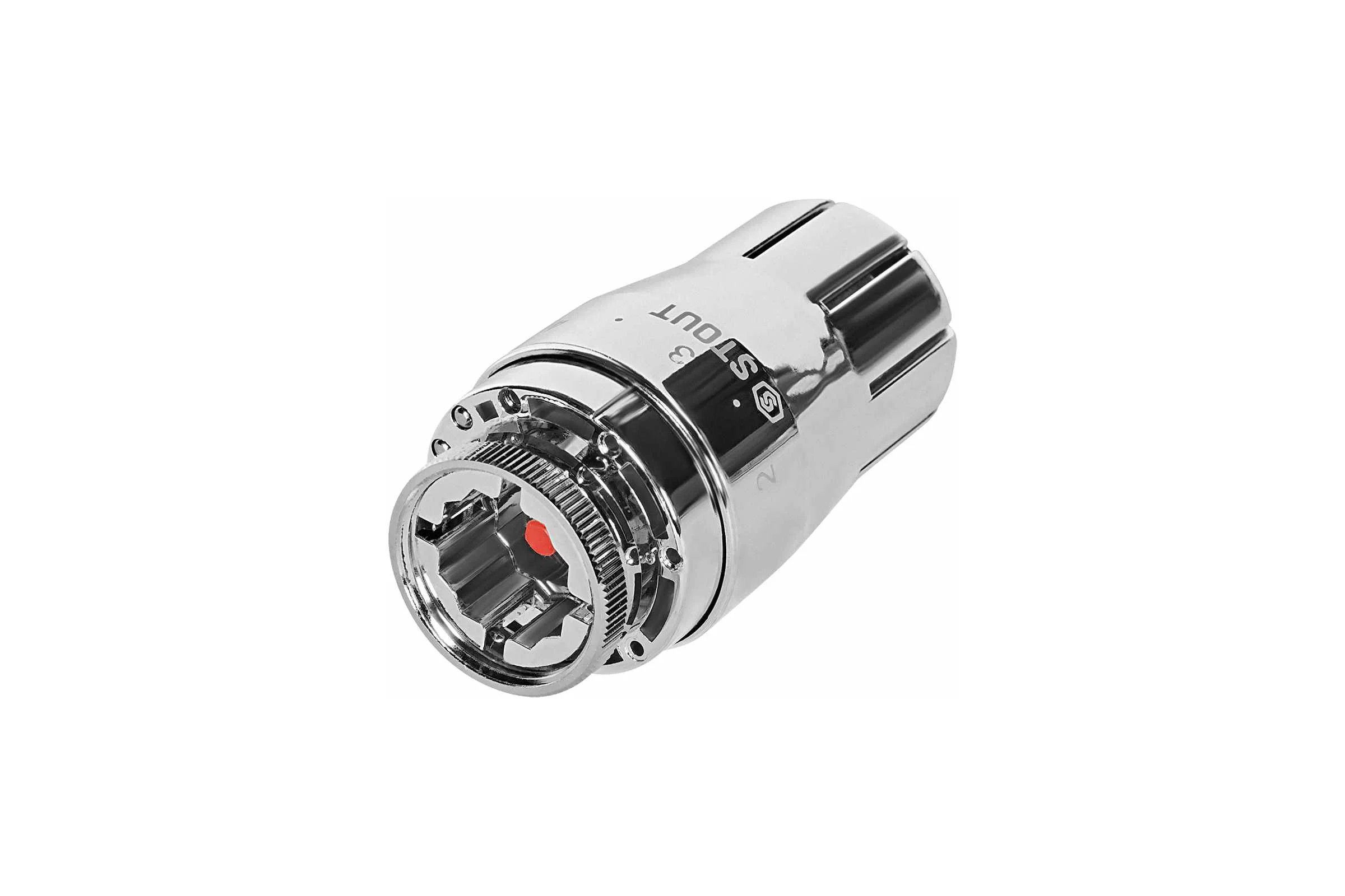 Головка термостатическая STOUT SHTD-0002-003015C Design хром, жидкостная M3 RG00943679DF1R