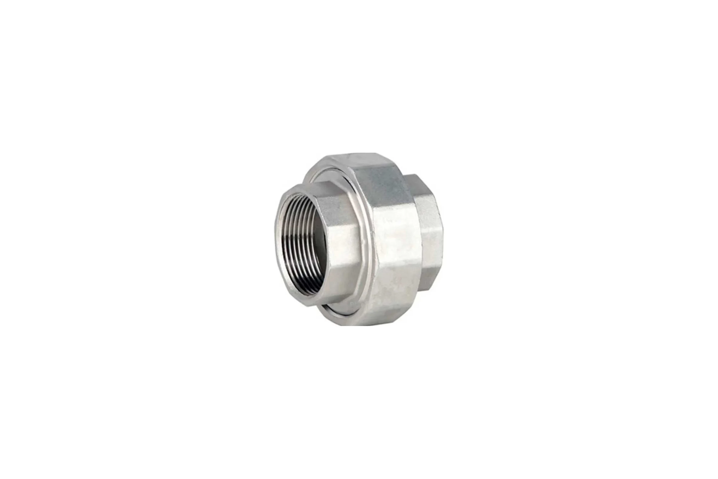 Соединение разъемное (американка) DN.ru ВР-ВР-304-PTFE 2 Ду50 Ру20 с упл. под гайкой, внутренняя/ВР, резьба BSPP D270-20286