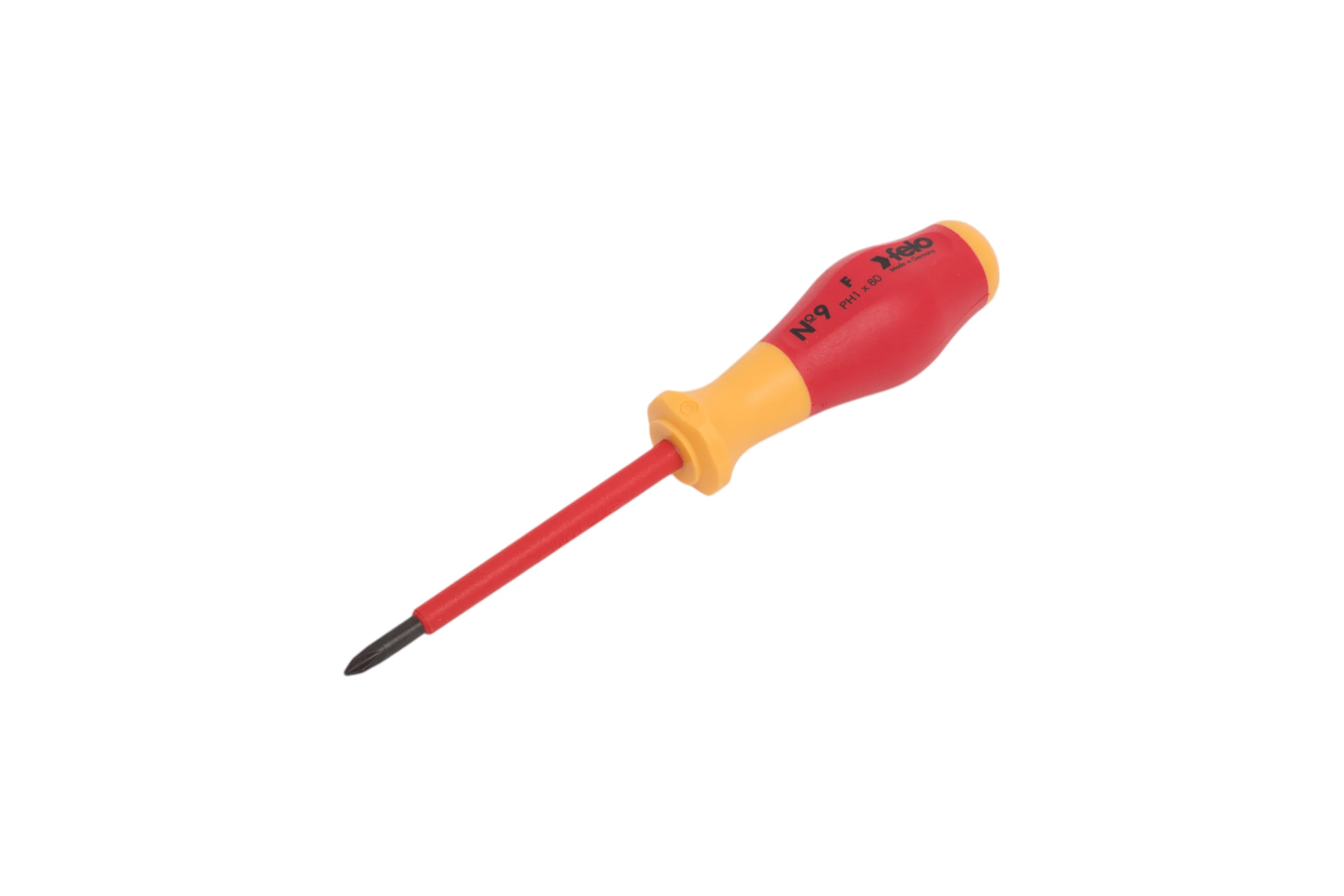 Диэлектрическая крестовая отвертка Felo PH1x80 91410290