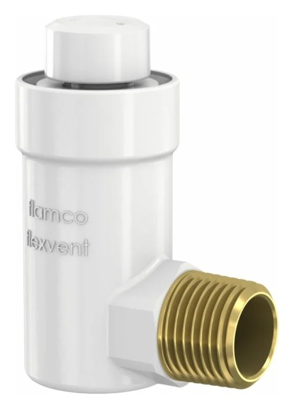 Автоматический воздухоотводчик Flamco 27711 Flexvent H 1/2, белый RG008P1KD4SJF5