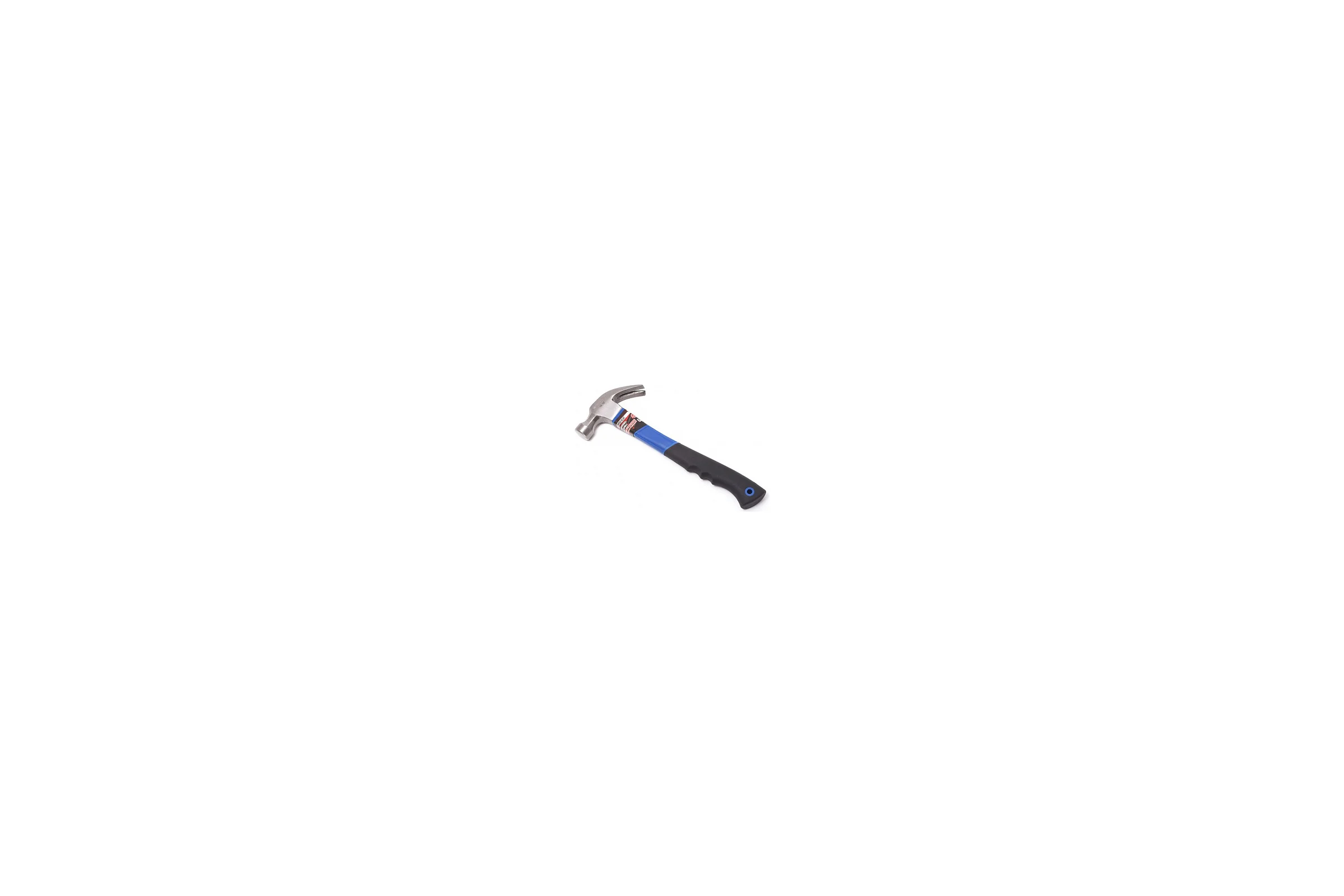 Молоток-гвоздодер Forsageс фибергласовой рукояткой 226гр. 12890 F-616C08