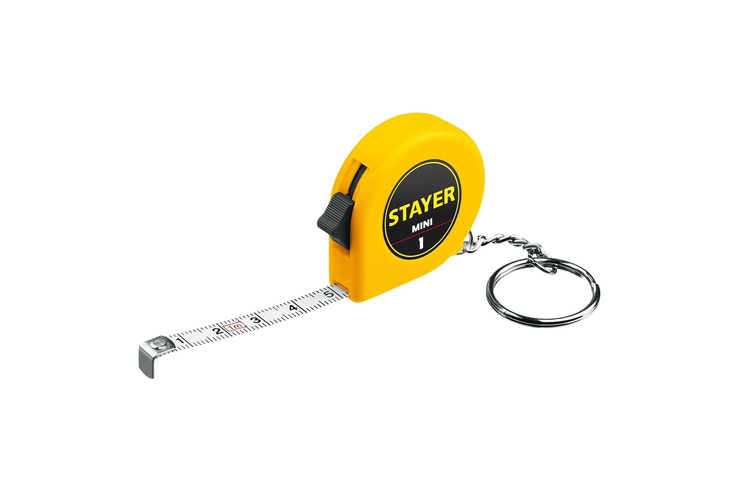 Рулетка-брелок STAYER Mini 1м /  6мм 34140-1_z02