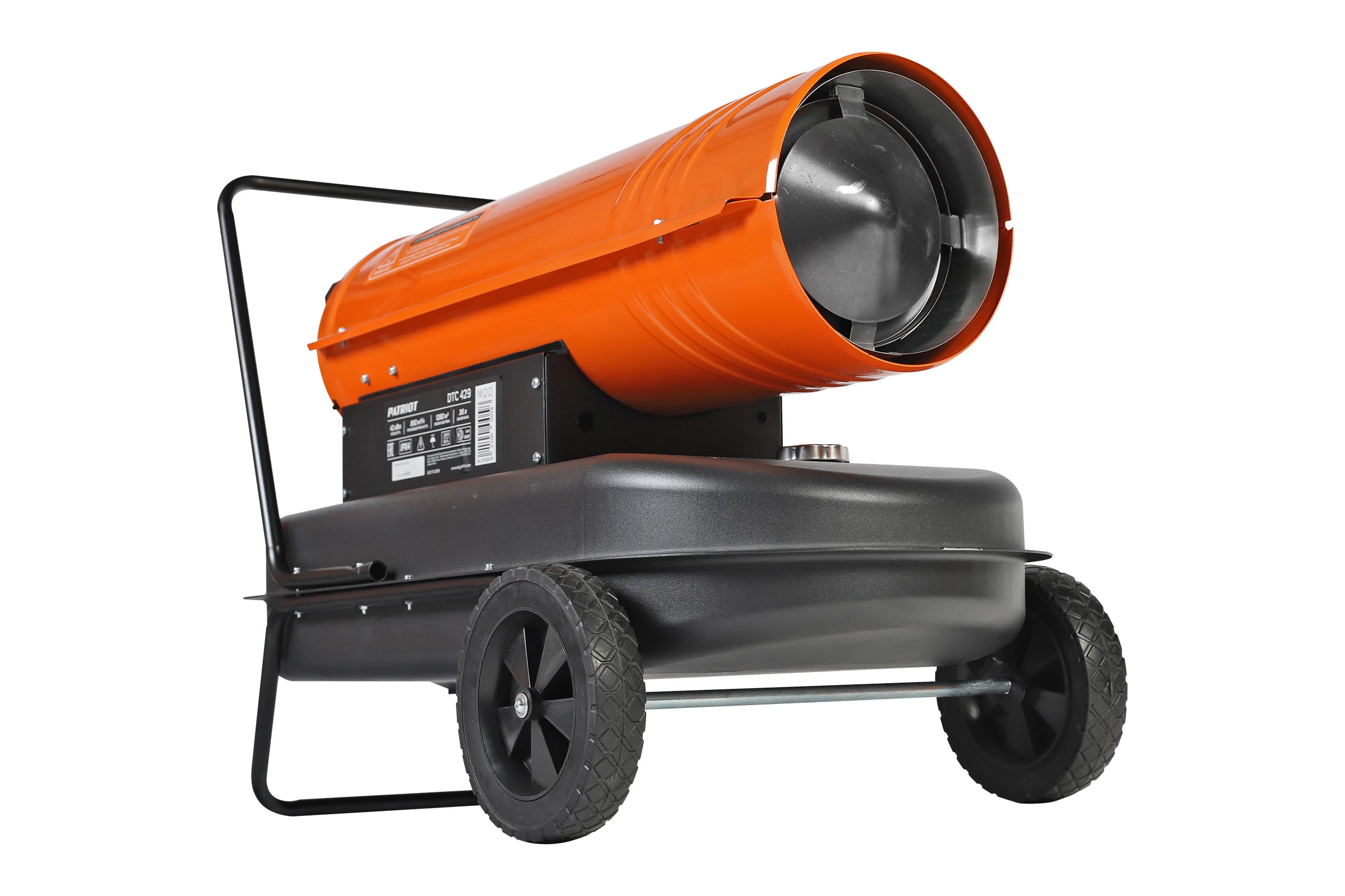 Дизельный калорифер Patriot DTC 429, 42 кВт, 850 м3/ч, термостат, колеса 633703099