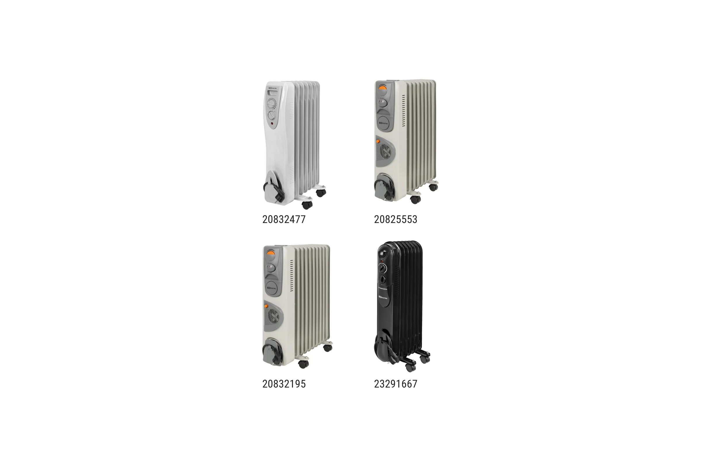 Масляный обогреватель TDM ELECTRIC белый, 1500 Вт, 7 сек, вент, регул. мощн. термостат SQ2501-0911