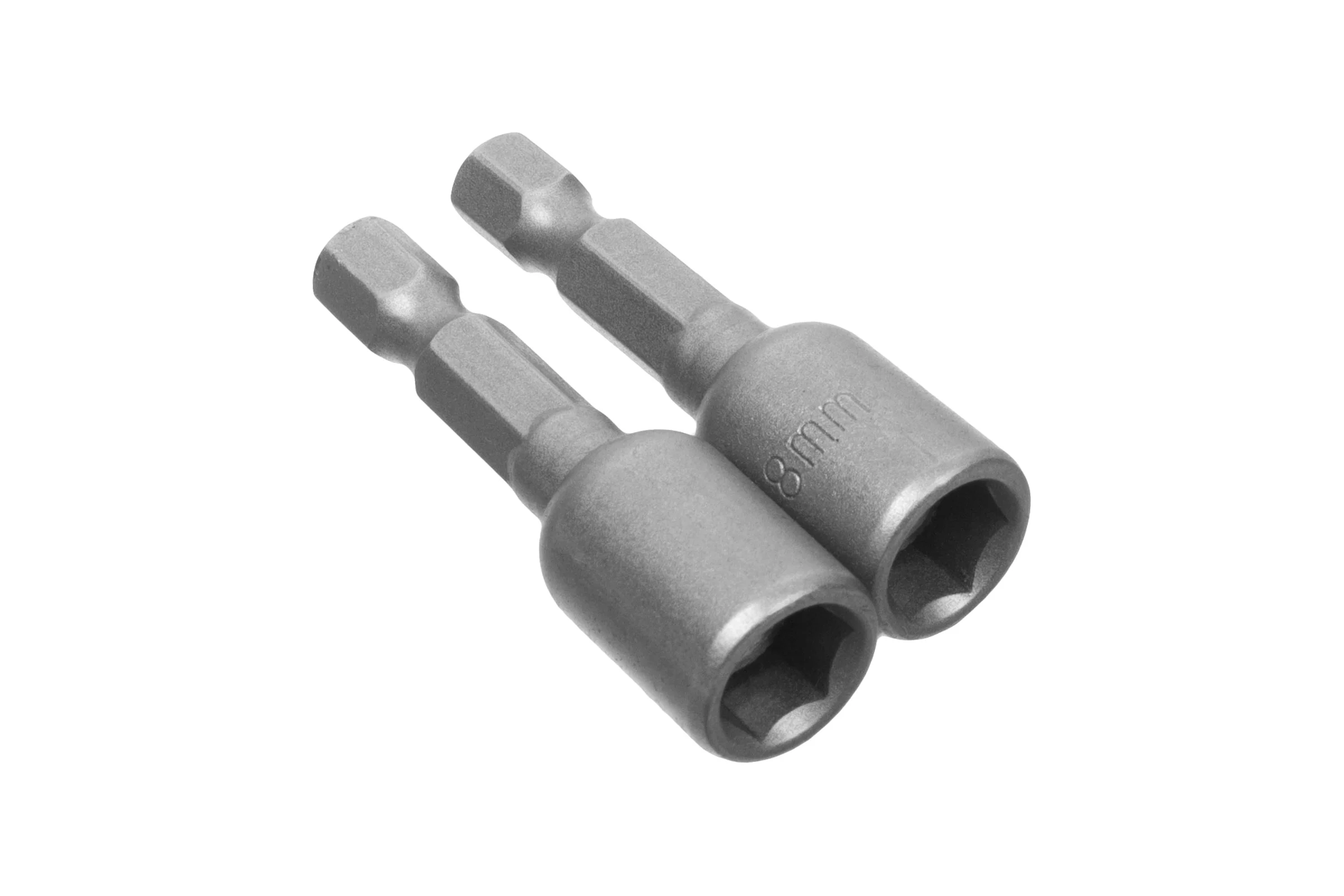 Биты с торцевыми головками (2 шт; 8х45 мм; сталь CrV; 1/4" Е) РемоКолор 33-3-836