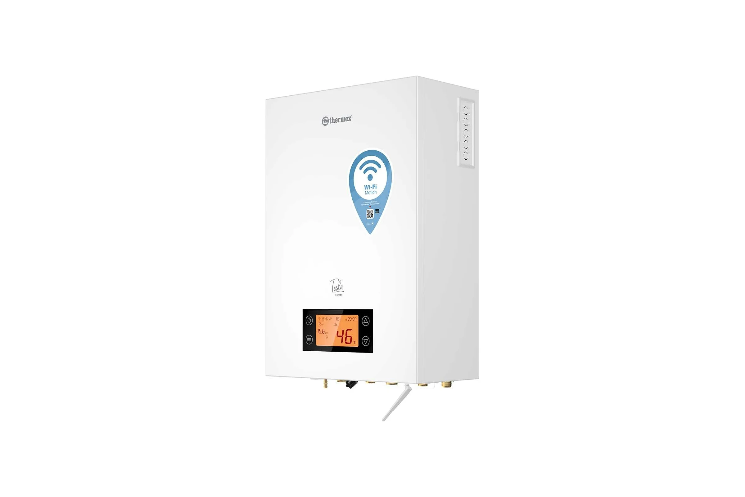 Электрический двухконтурный настенный котел Термекс THERMEX Tesla 12-24 Wi-Fi ЭдЭБ02807
