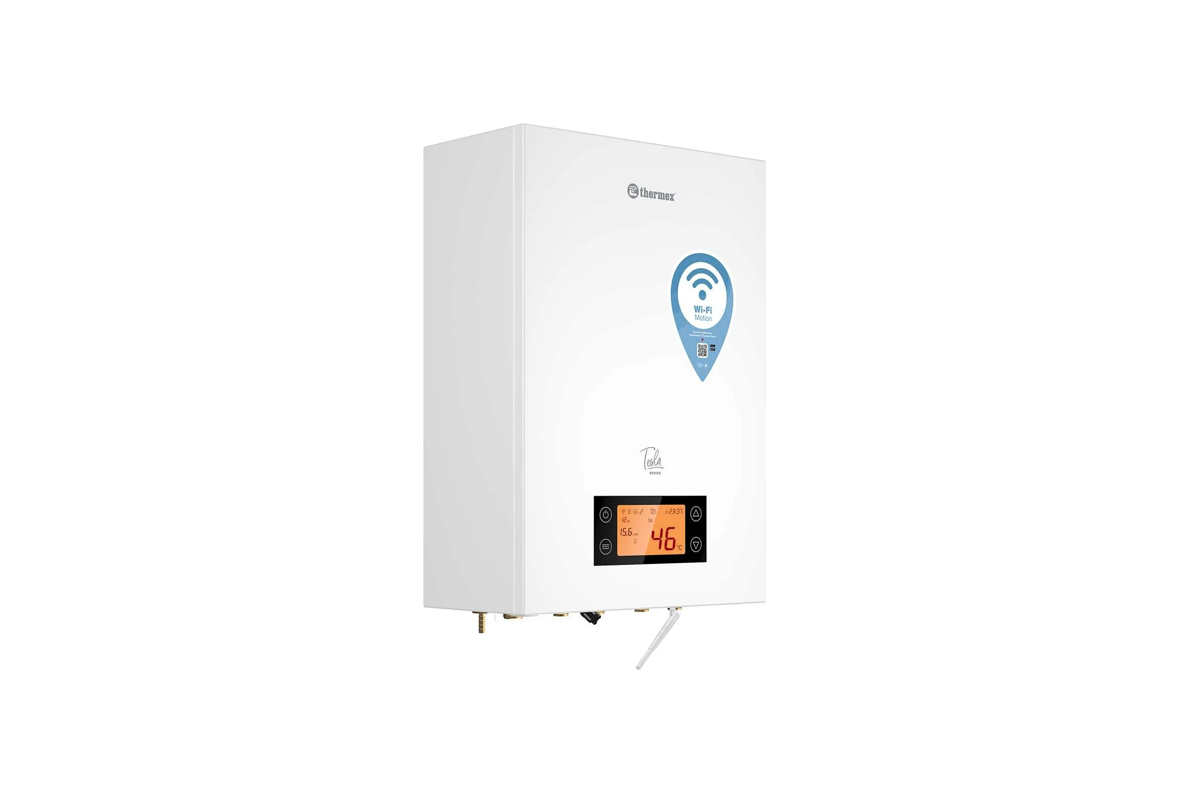 Электрический двухконтурный настенный котел Термекс THERMEX Tesla 12-24 Wi-Fi ЭдЭБ02807