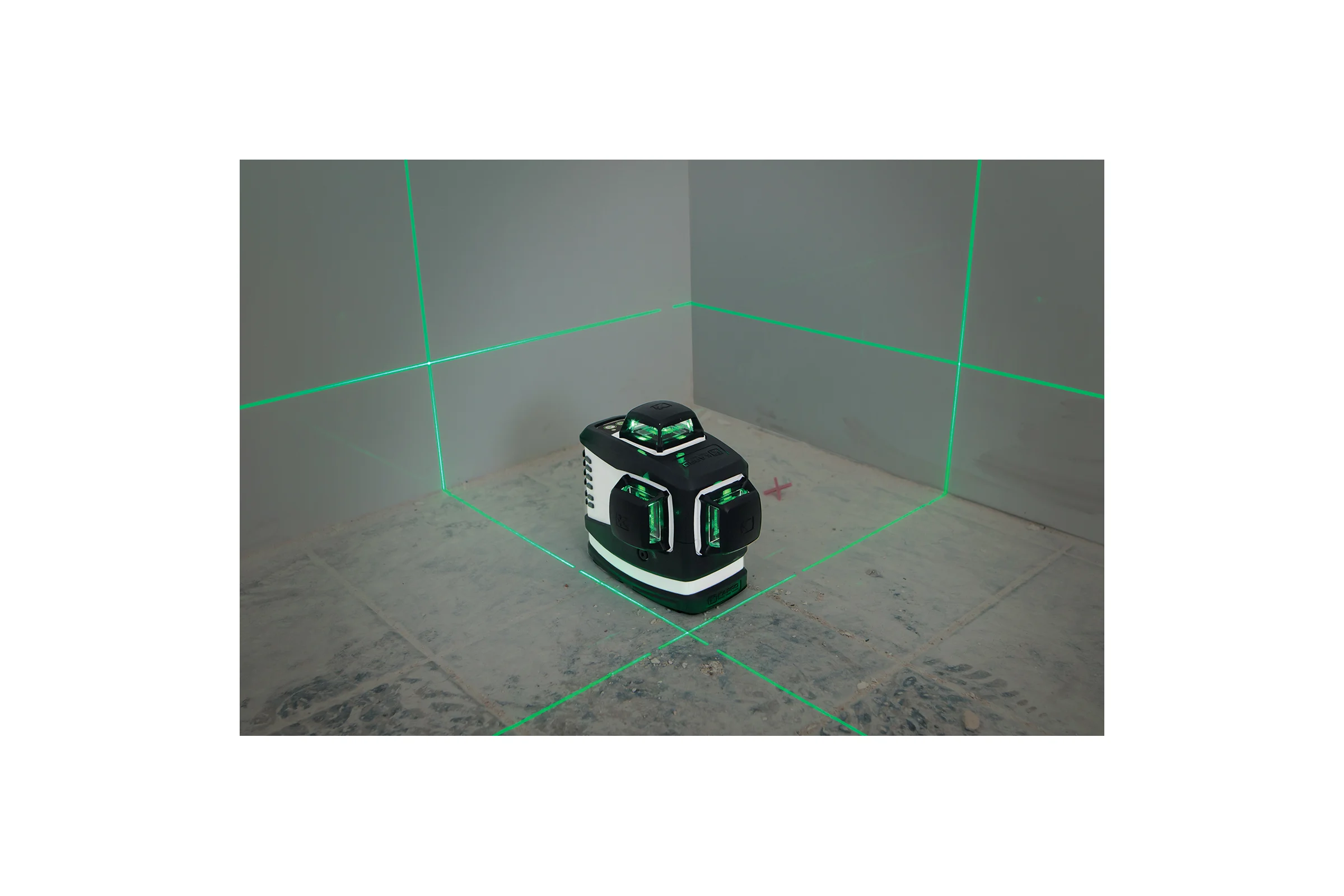 Лазерный уровень Kapro зеленый луч 3D 883HG