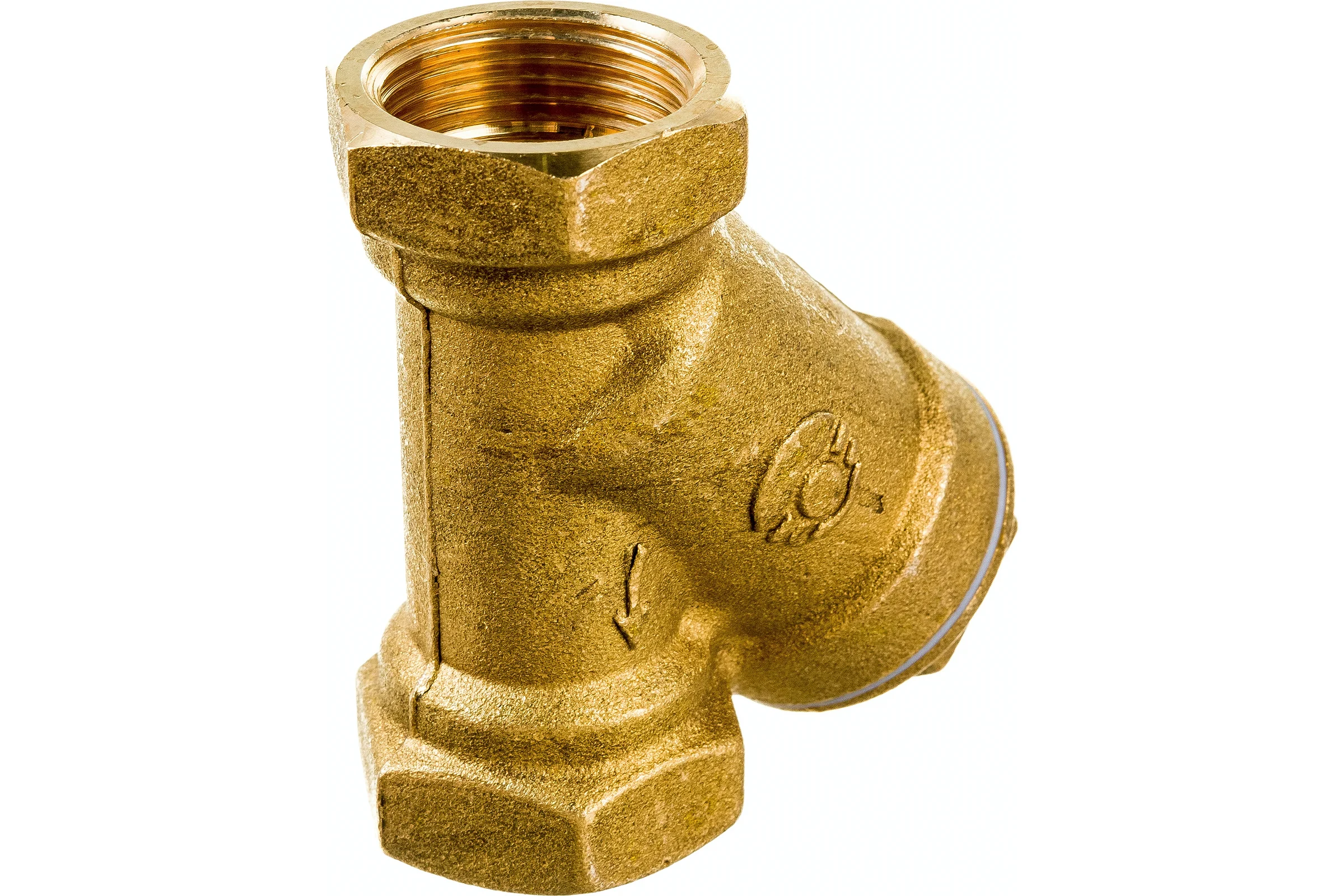 Сетчатый фильтр для воды VALFEX 3/4" ВР/ВР латунный, под пломбу 46Б5фт1 VF.192.L00.034.Bir