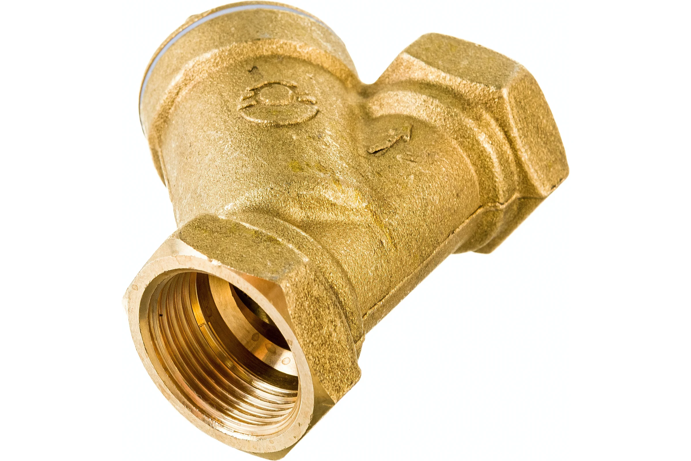 Сетчатый фильтр для воды VALFEX 3/4" ВР/ВР латунный, под пломбу 46Б5фт1 VF.192.L00.034.Bir