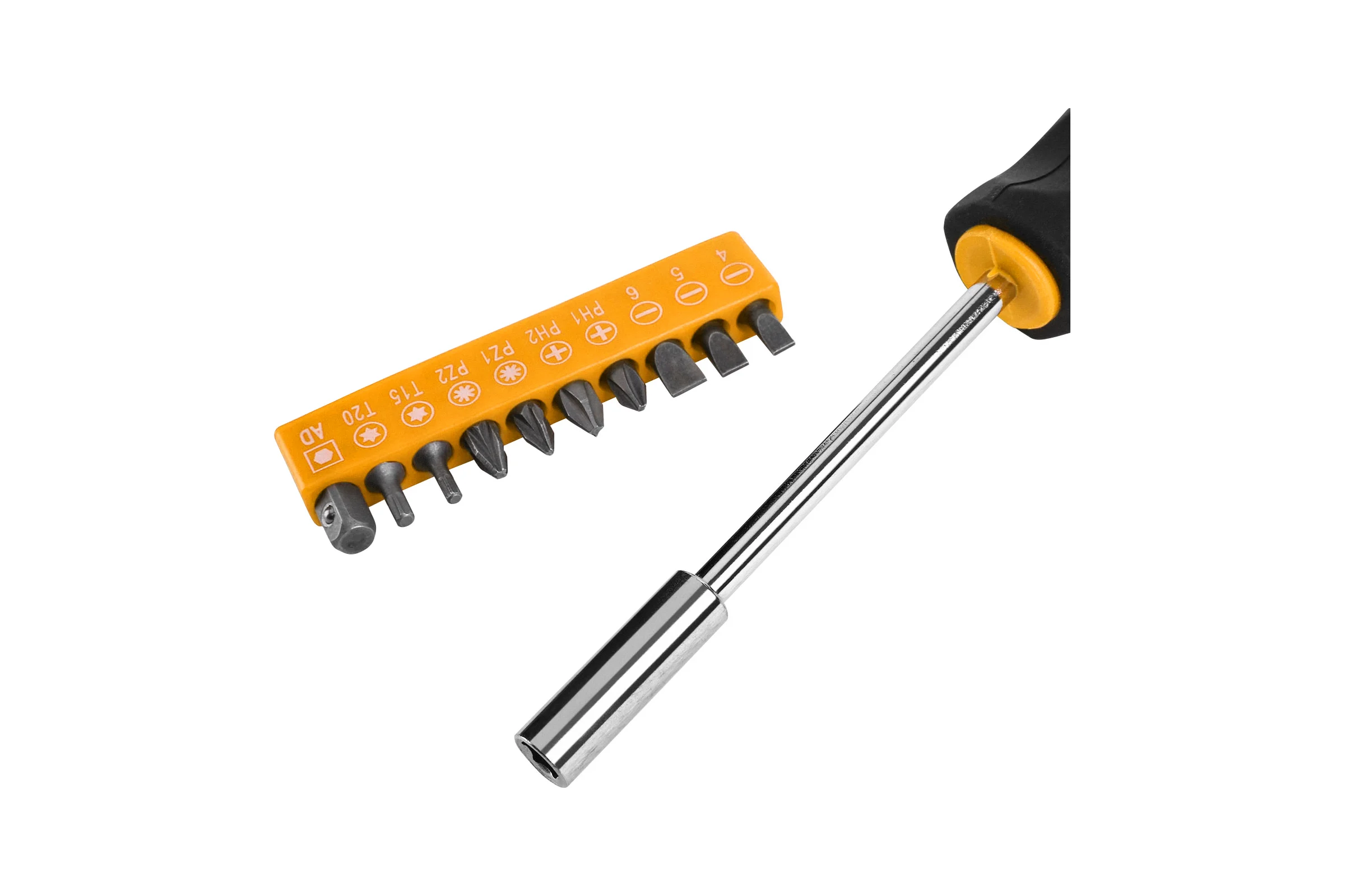 Отвертка с набором бит DEKO BS11-2 11 предметов 065-0597