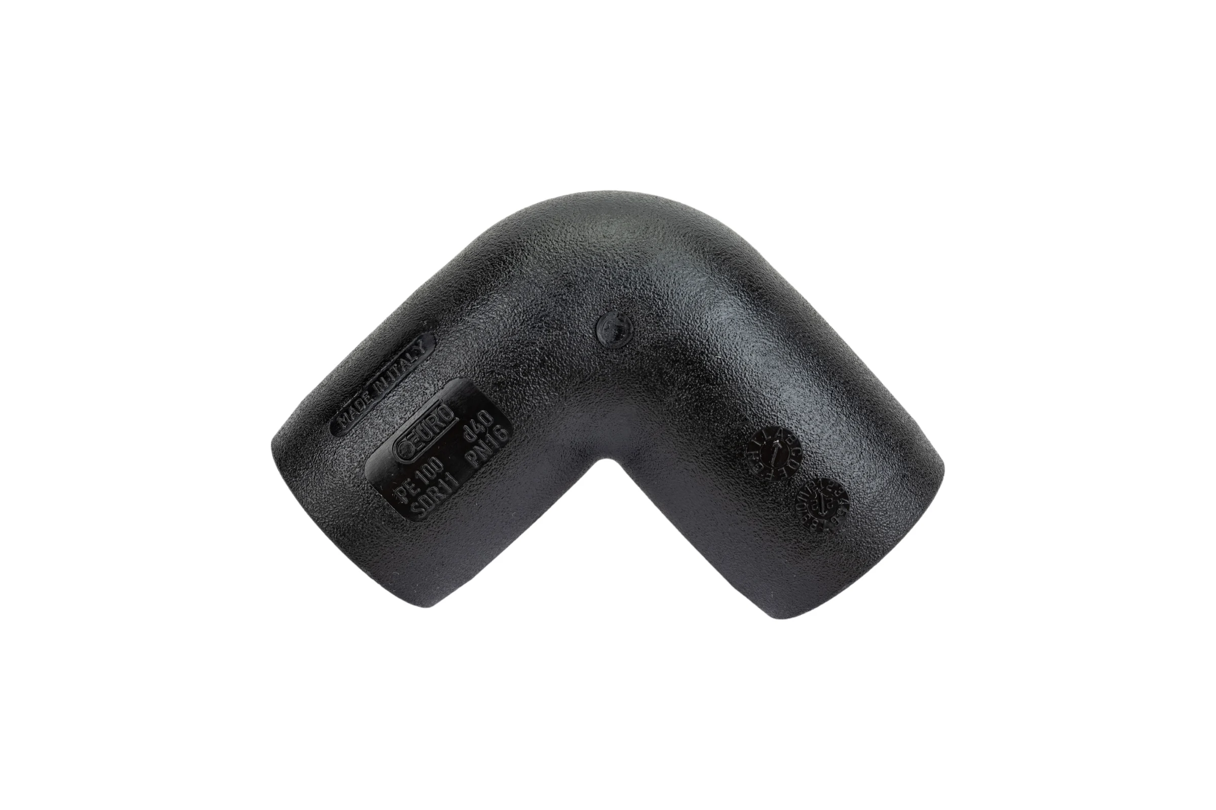 Отвод ПЭ EUROSTANDARD 90 градусов электросварной d 40 SDR11 2111160040