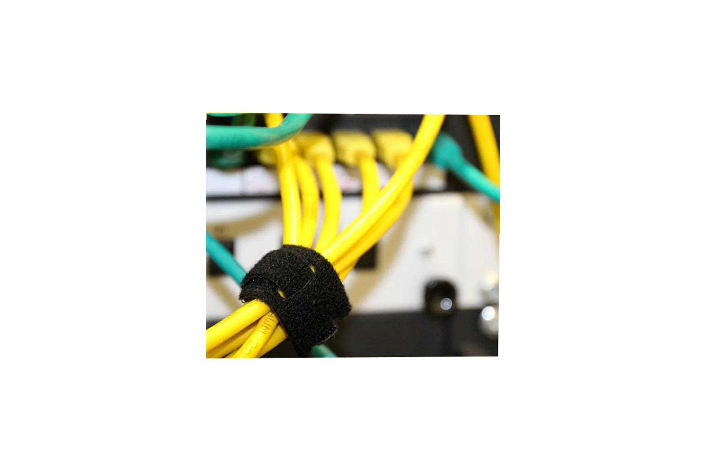 Лента-липучка для бандажа кабелей HPX BG1605 BACKGRIP 16 мм х 1,25 мм х 5 м, черная 5407004561615
