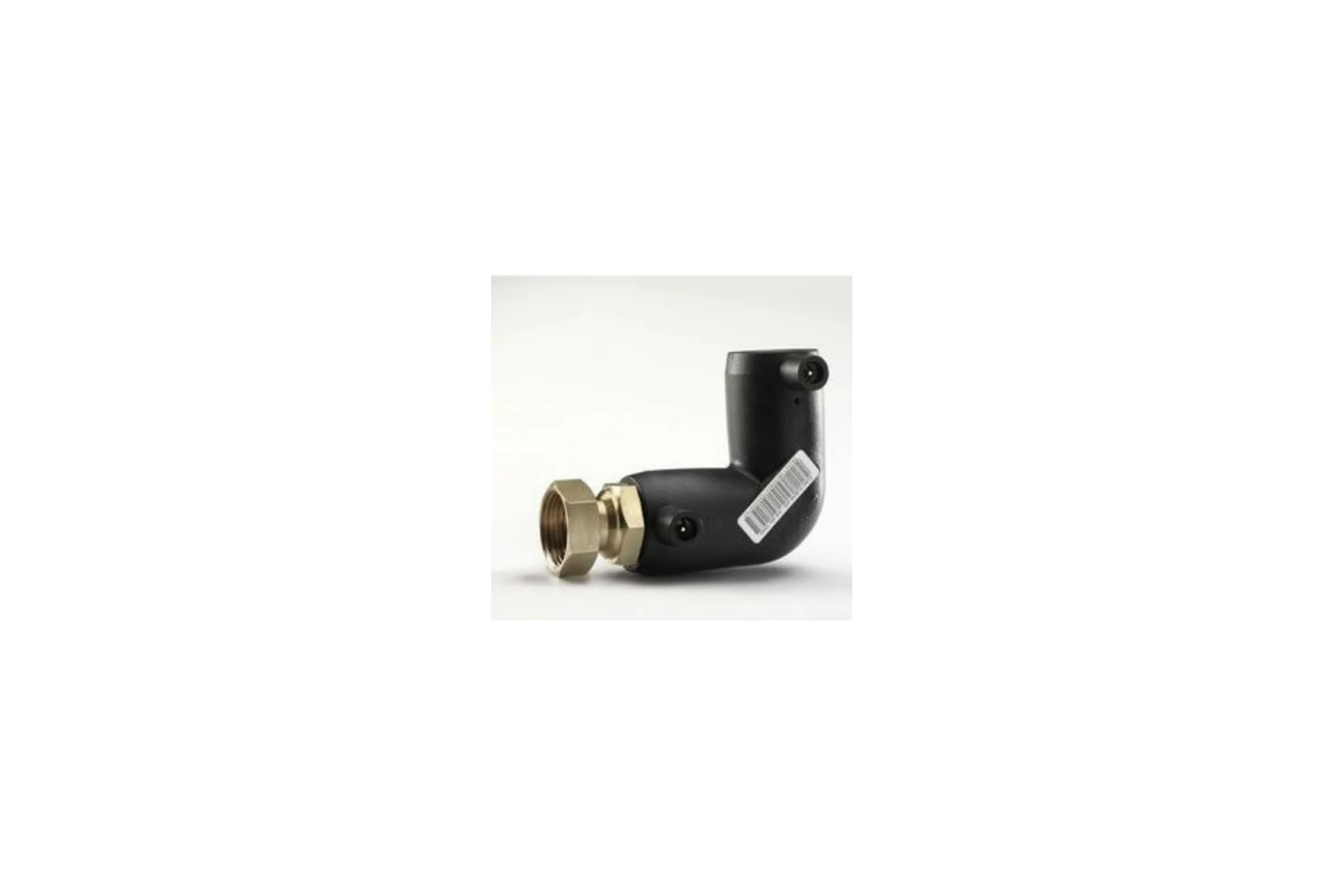 Электросварной переходной отвод ПЭ EUROSTANDARD 90 градусов со свободной гайкой d 40 SDR7.4 2171160040