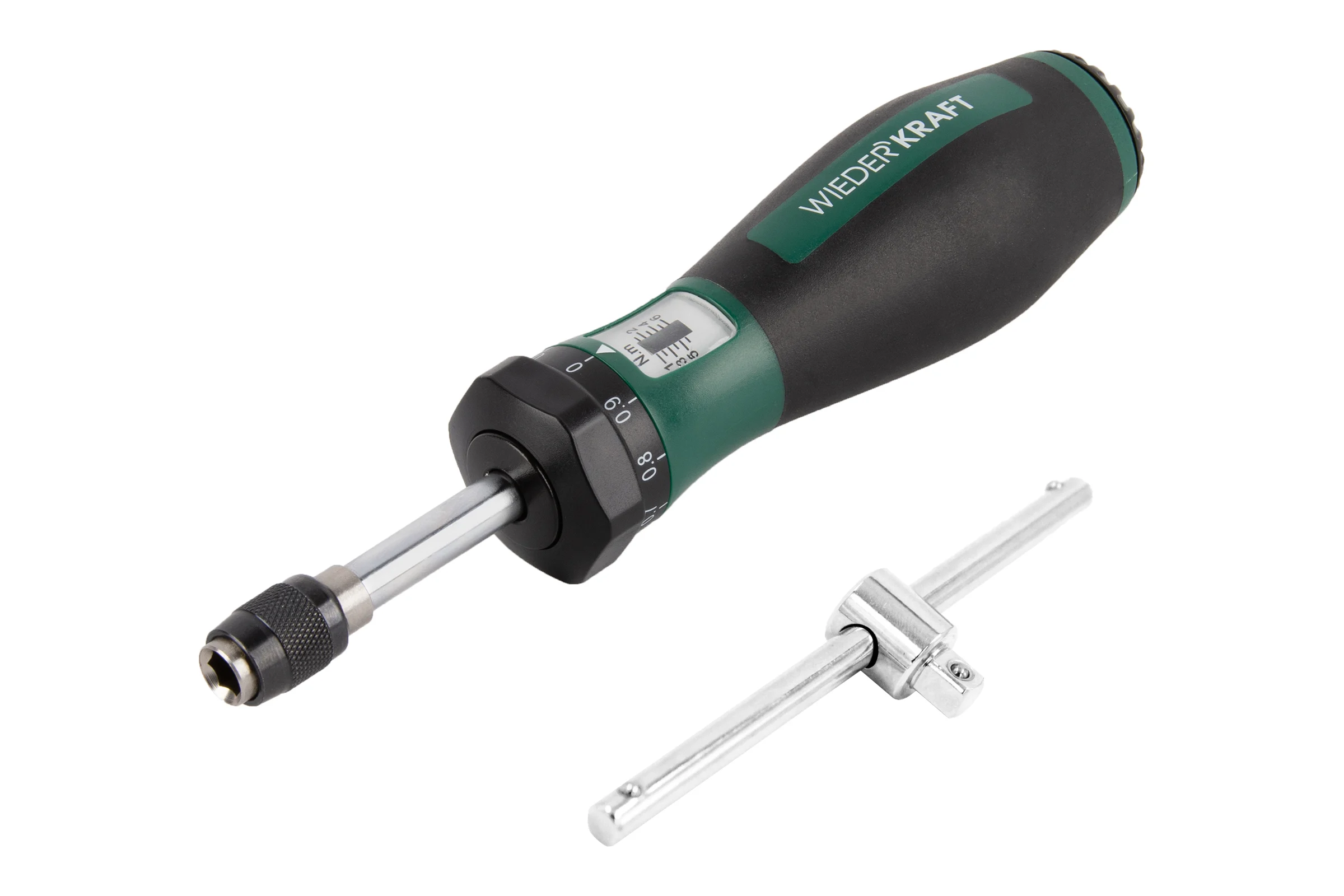 Динамометрическая отвертка WIEDERKRAFT 1/4 до 6 Нм WDK-MS0106