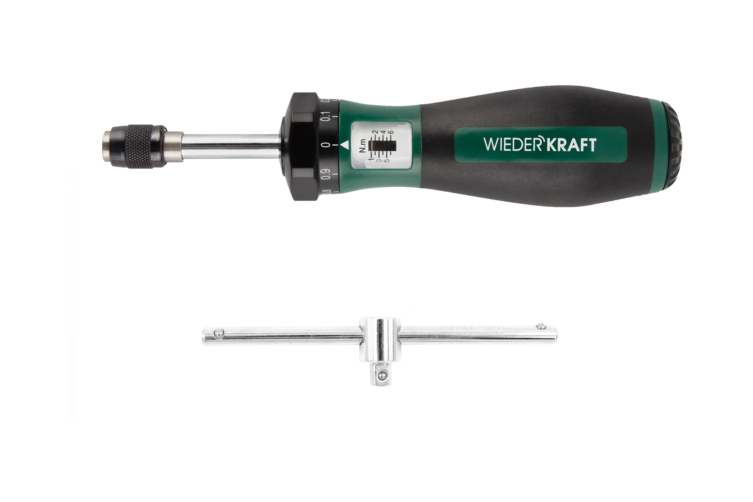 Динамометрическая отвертка WIEDERKRAFT 1/4 до 6 Нм WDK-MS0106