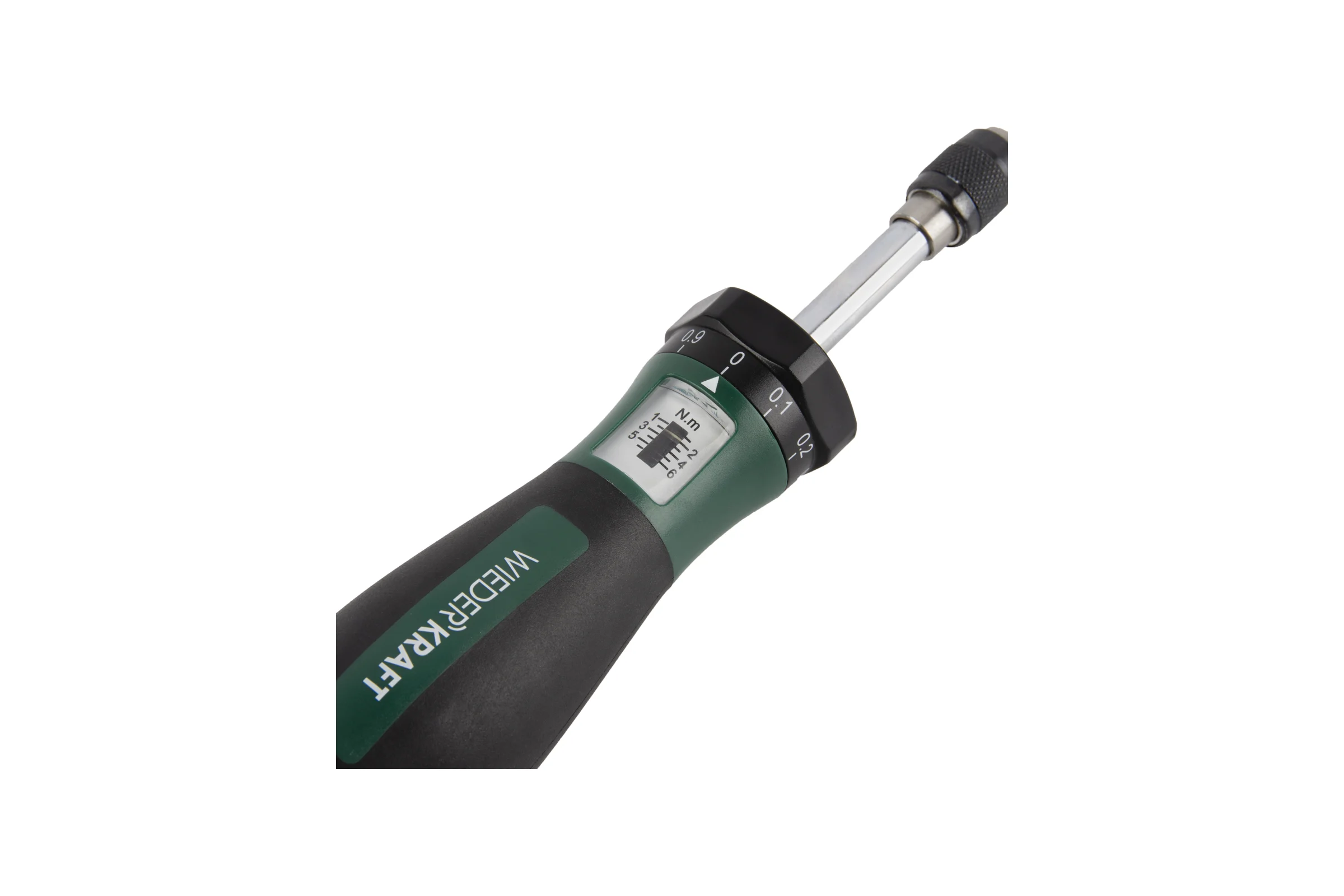 Динамометрическая отвертка WIEDERKRAFT 1/4 до 6 Нм WDK-MS0106