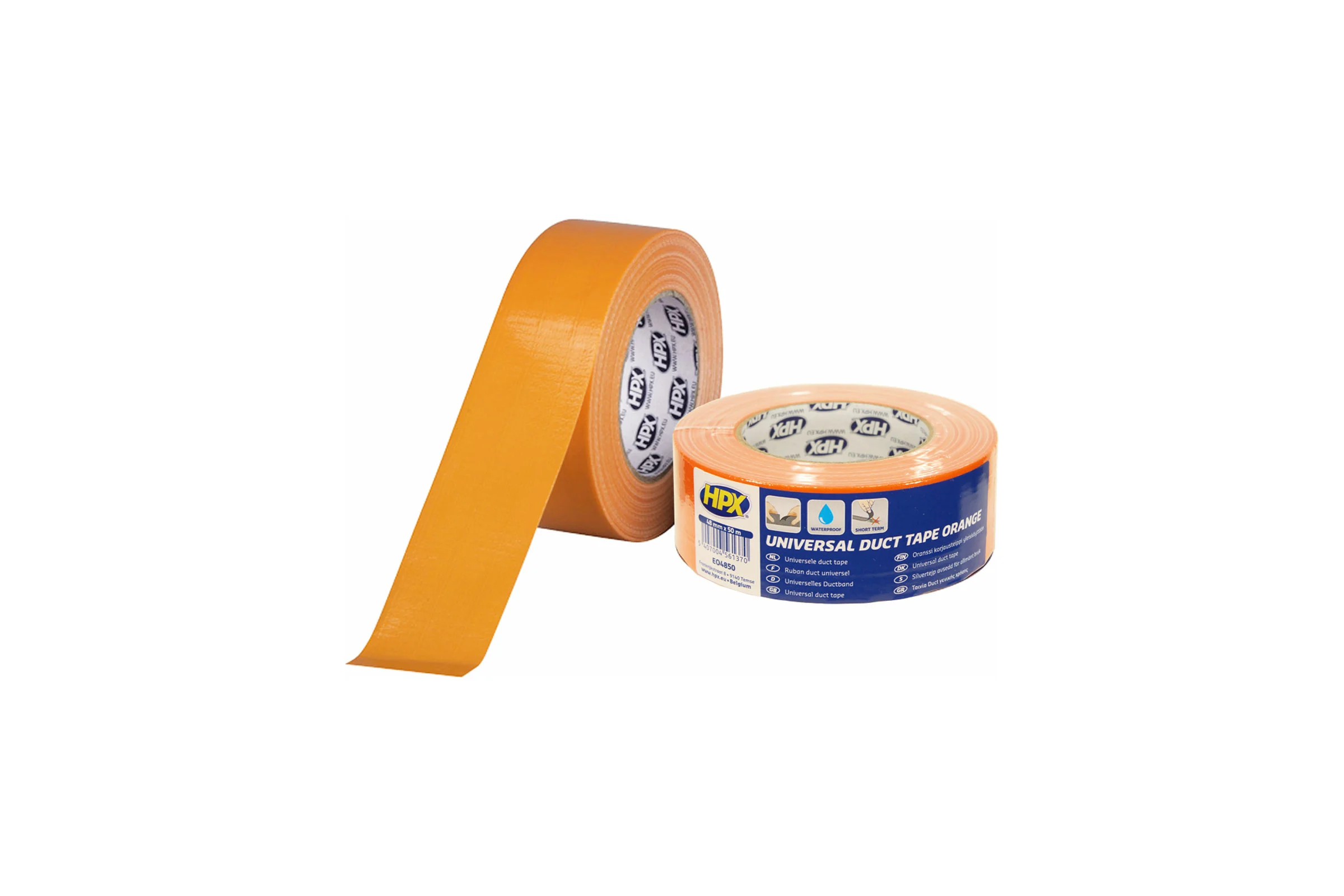 Лента HPX DEO4850 uct Tape PRO 48 мм x 50 м, оранжевая 5407004561370