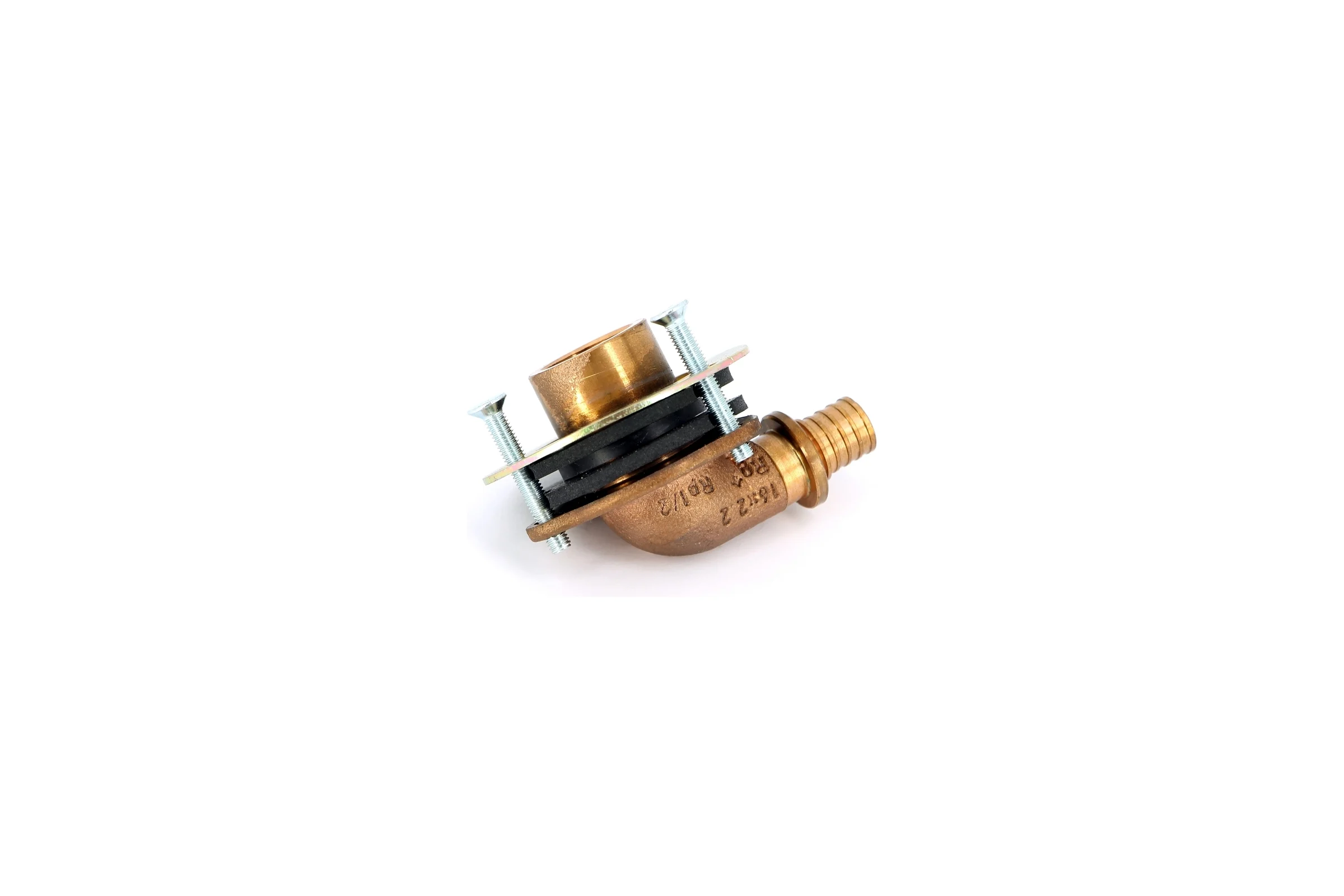Водорозетка RAUTITAN надвижная-В 16x1/2" бронза, для гипсокартона 28 мм RX+ REHAU 456374