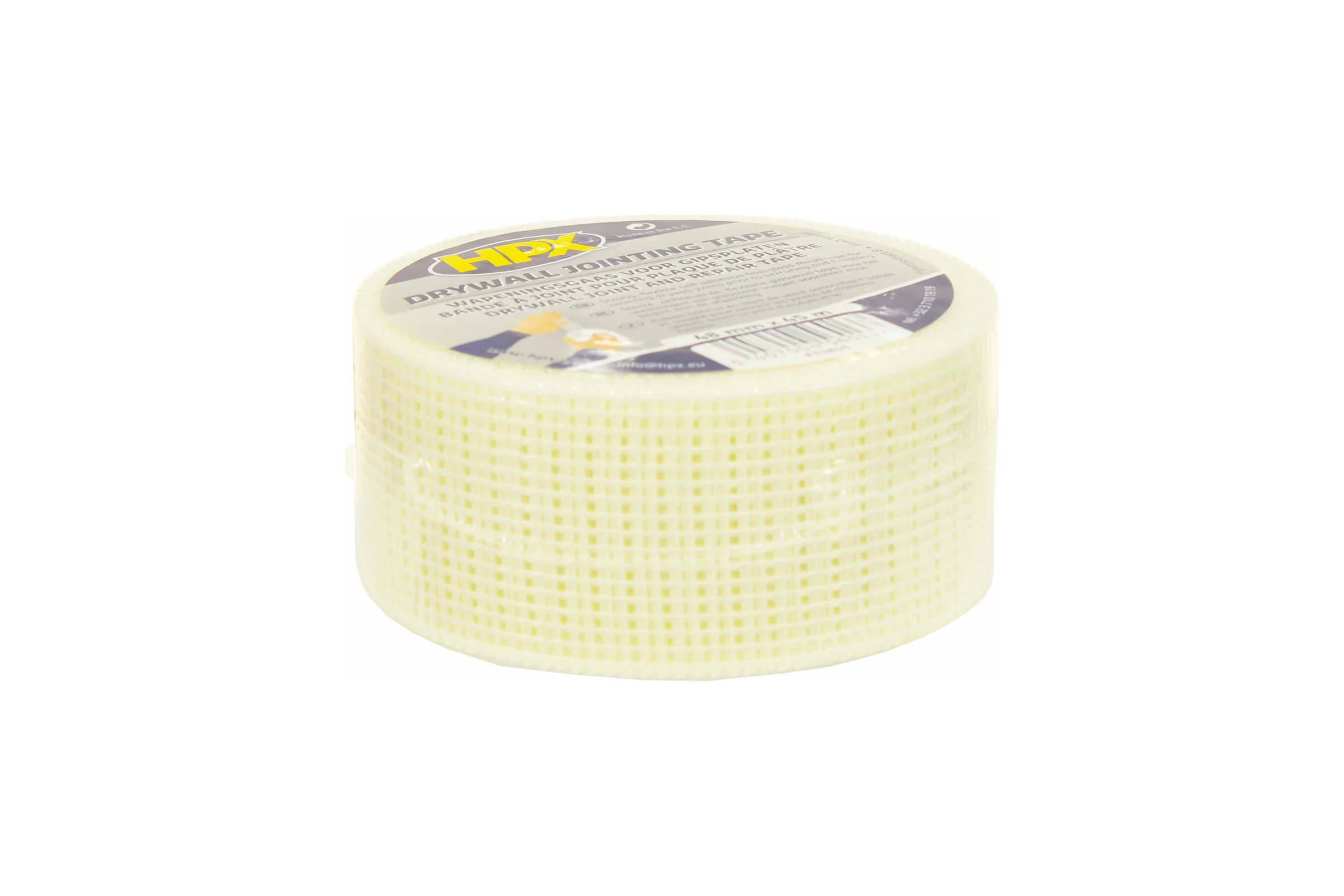 Лента-серпянка армирующая для швов HPX FT4845 DRYWALL JOINTING TAPE 48 мм х45 м белая 5407004560137