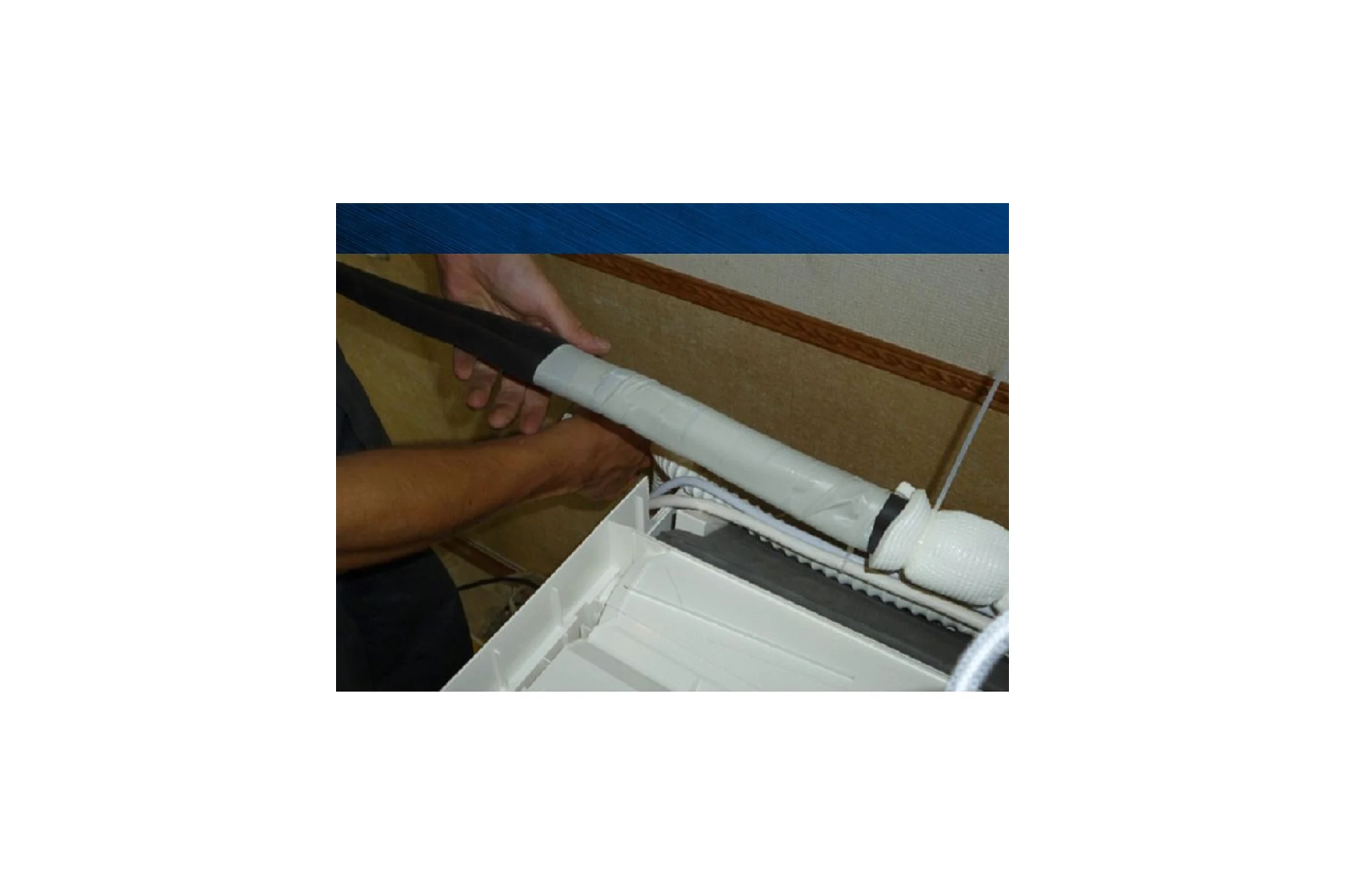 Изоляционная ПВХ лента HPX IW5020 2300, 50 мм х 20 м, белая 5425014224870